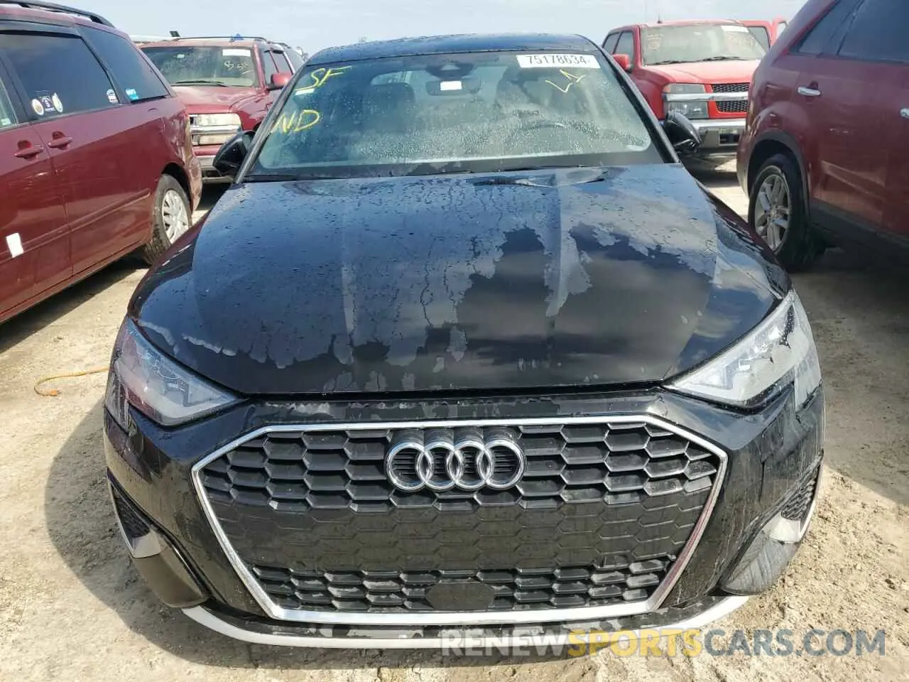 5 fotografías del automóvil dañado WAUAUDGY2NA014668 AUDI A3 2022