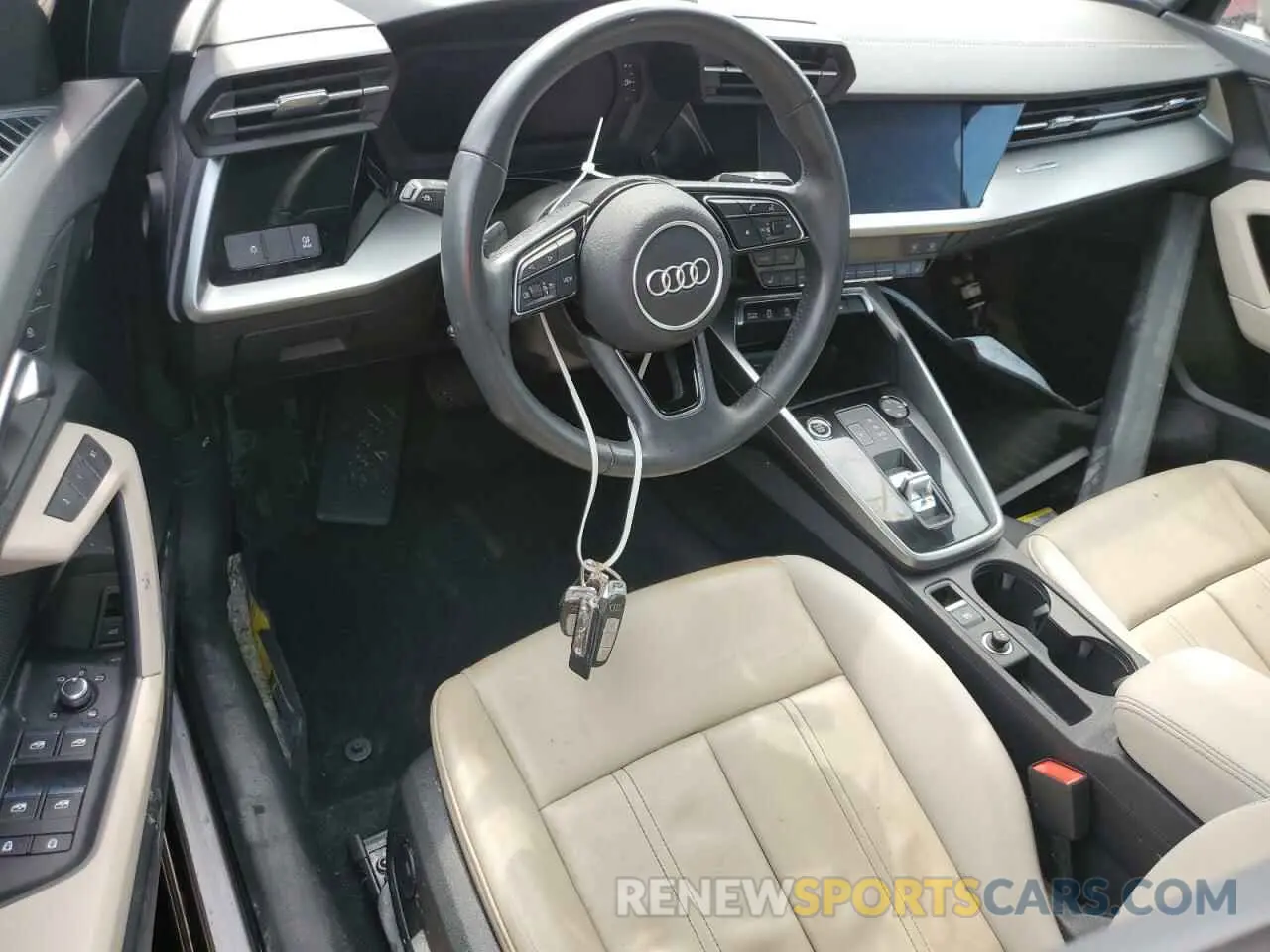 8 fotografías del automóvil dañado WAUAUDGY2NA014668 AUDI A3 2022