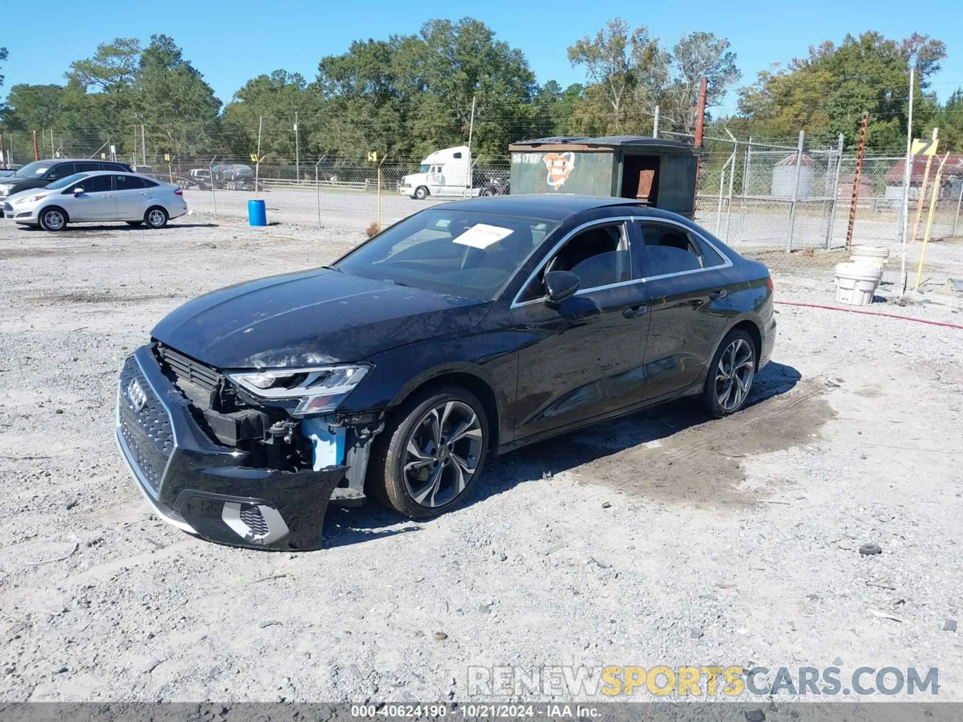 2 fotografías del automóvil dañado WAUAUDGY2NA020017 AUDI A3 2022