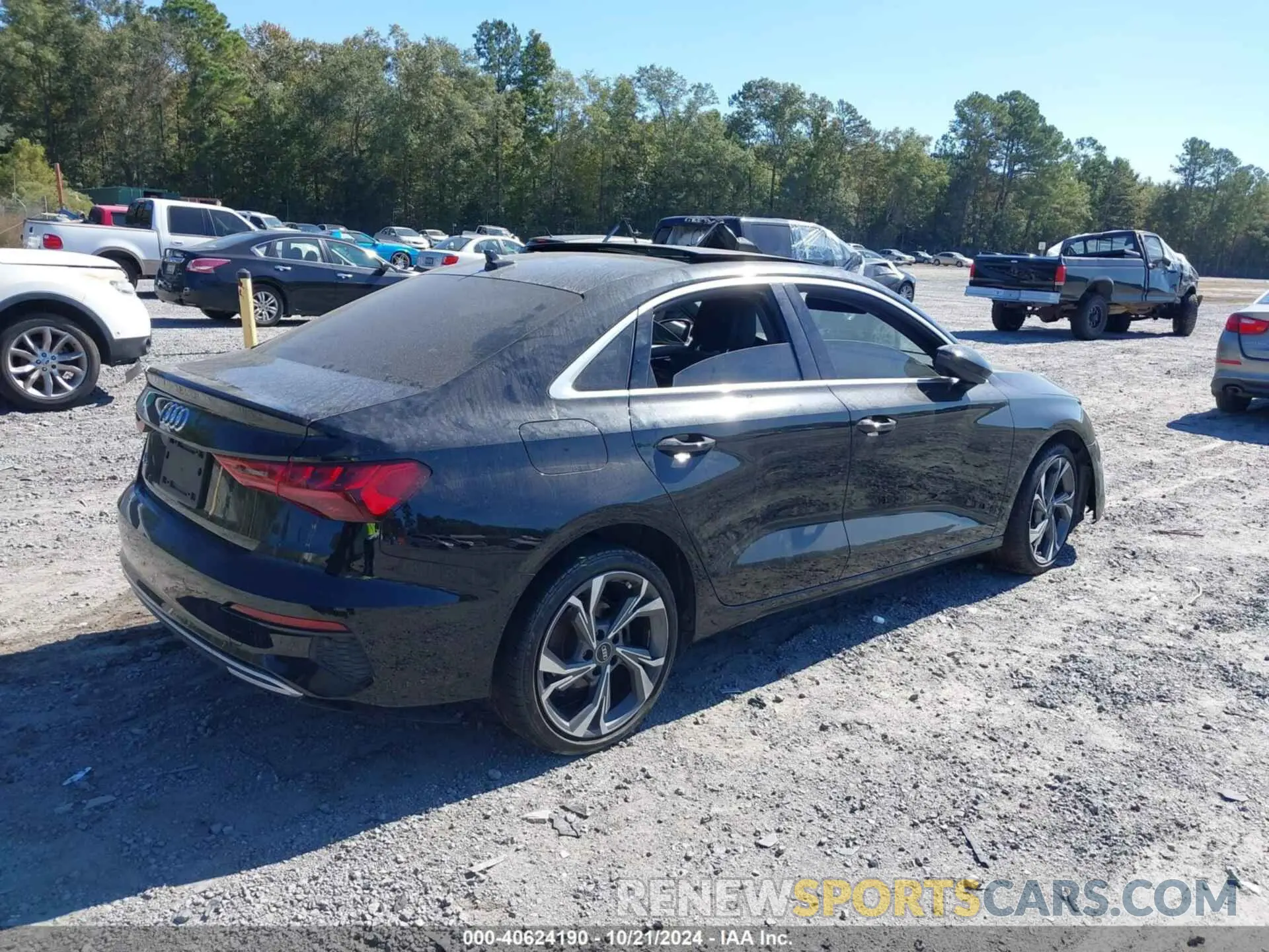 4 fotografías del automóvil dañado WAUAUDGY2NA020017 AUDI A3 2022