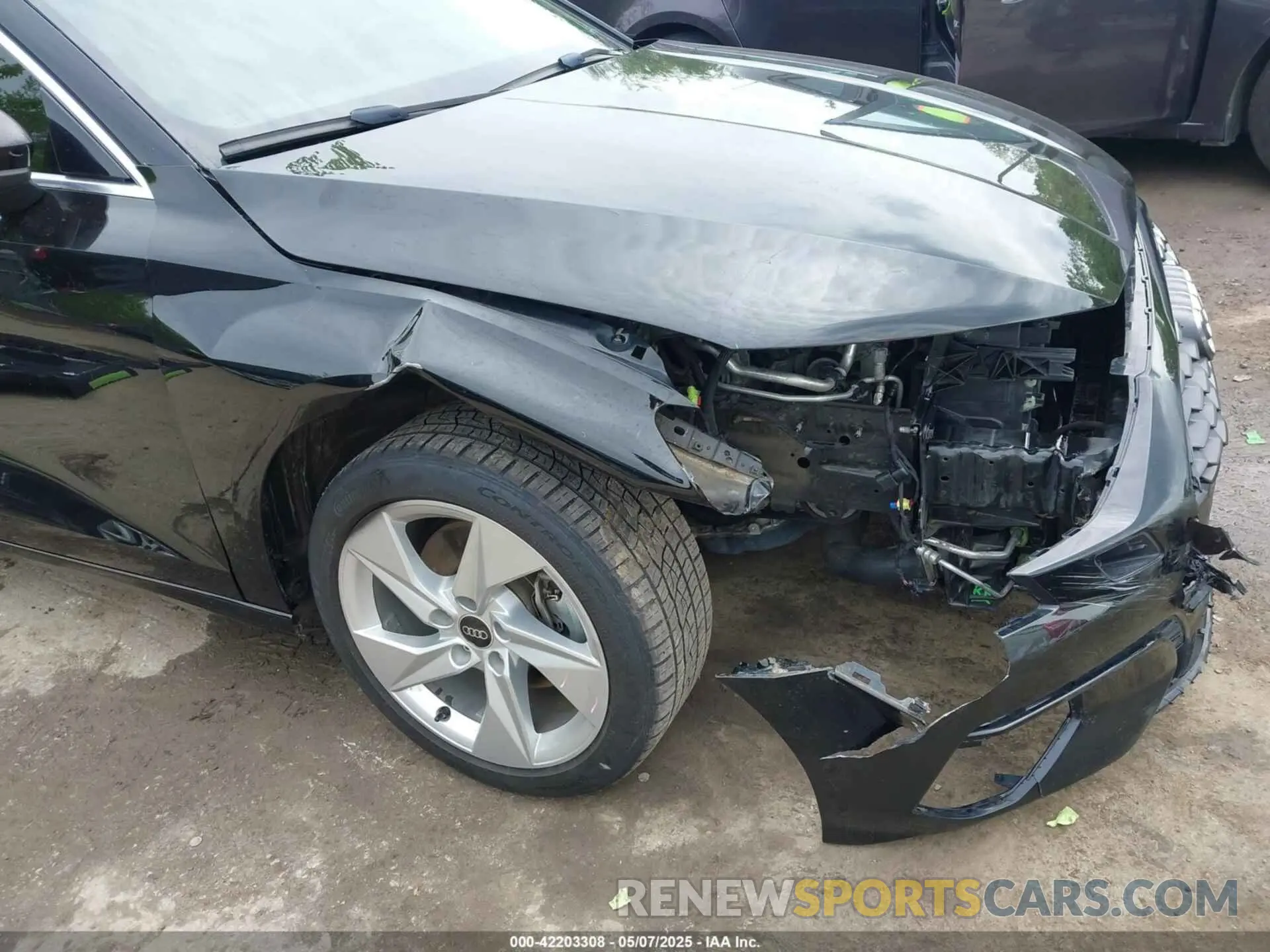 18 fotografías del automóvil dañado WAUAUDGY7NA032857 AUDI A3 2022