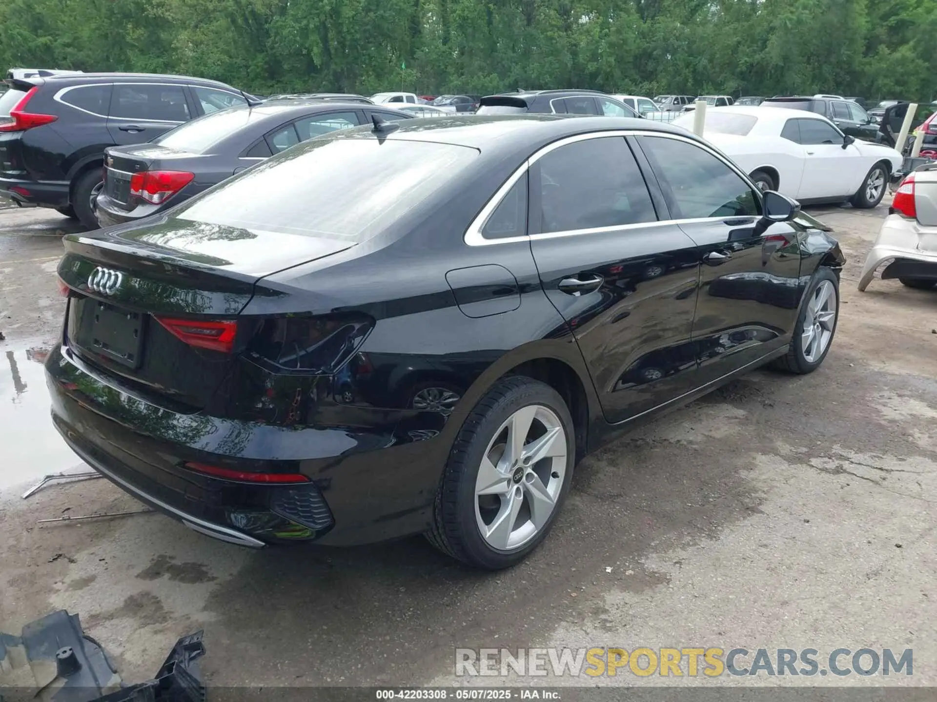 4 fotografías del automóvil dañado WAUAUDGY7NA032857 AUDI A3 2022
