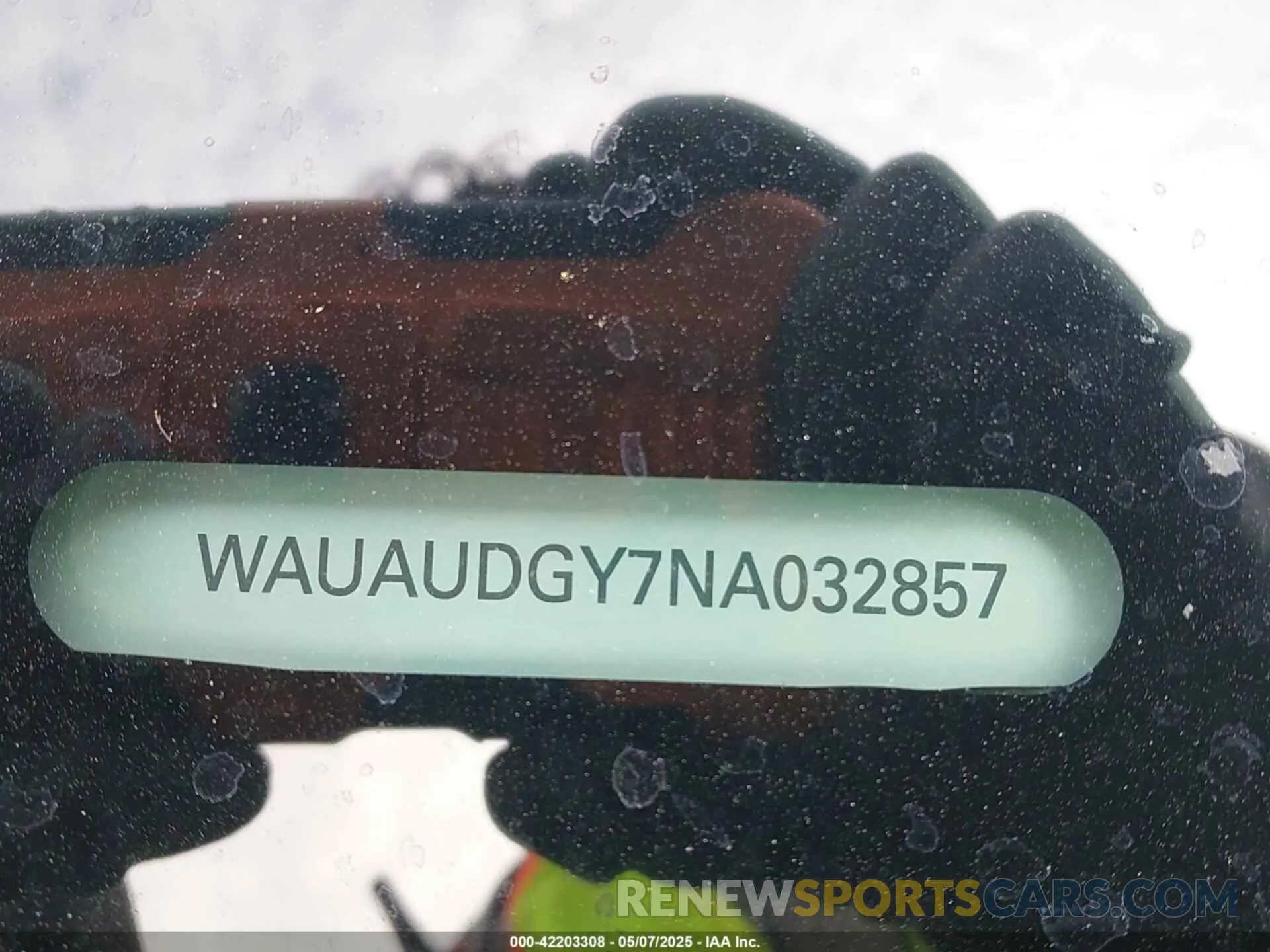 9 fotografías del automóvil dañado WAUAUDGY7NA032857 AUDI A3 2022