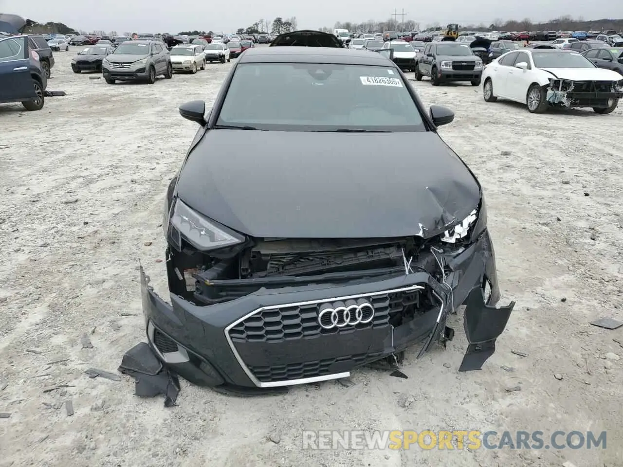 5 fotografías del automóvil dañado WAUAUDGY8NA072347 AUDI A3 2022