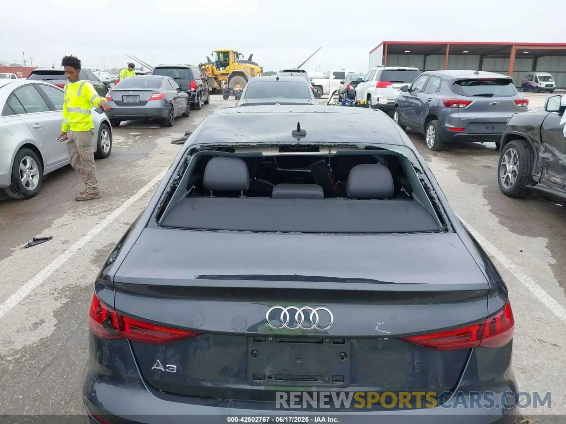 6 fotografías del automóvil dañado WAUAUDGY8NA075426 AUDI A3 2022