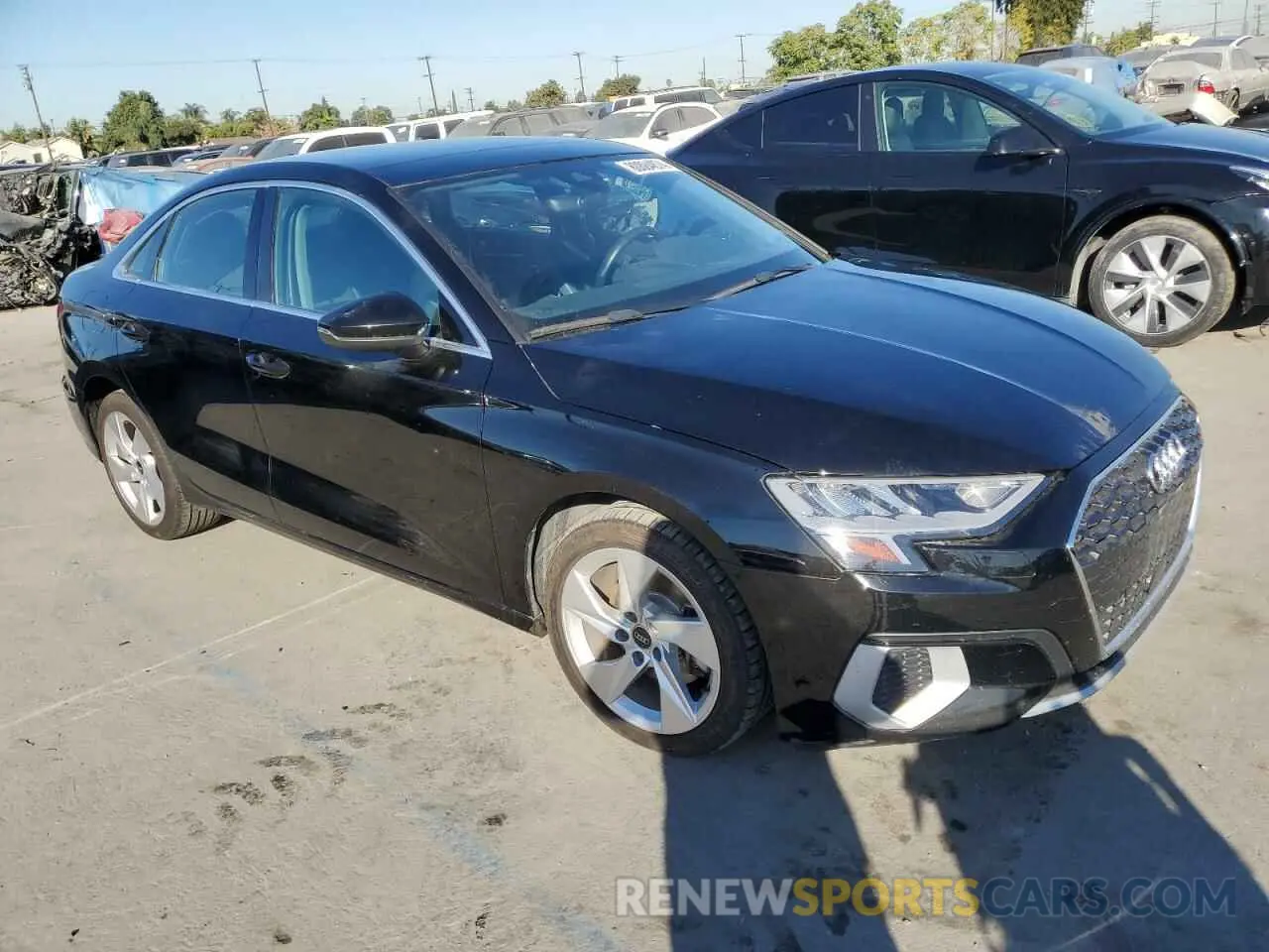 4 fotografías del automóvil dañado WAUAUDGY9NA040121 AUDI A3 2022