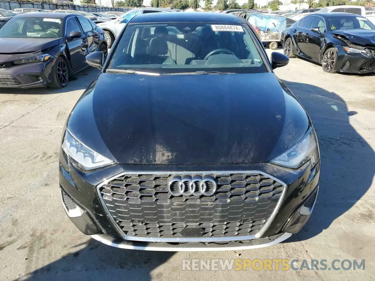 5 fotografías del automóvil dañado WAUAUDGY9NA040121 AUDI A3 2022
