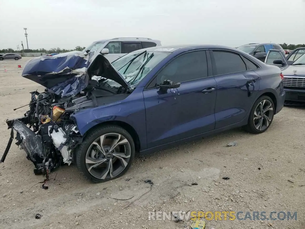 1 fotografías del automóvil dañado WAUGUDGY0NA100281 AUDI A3 2022
