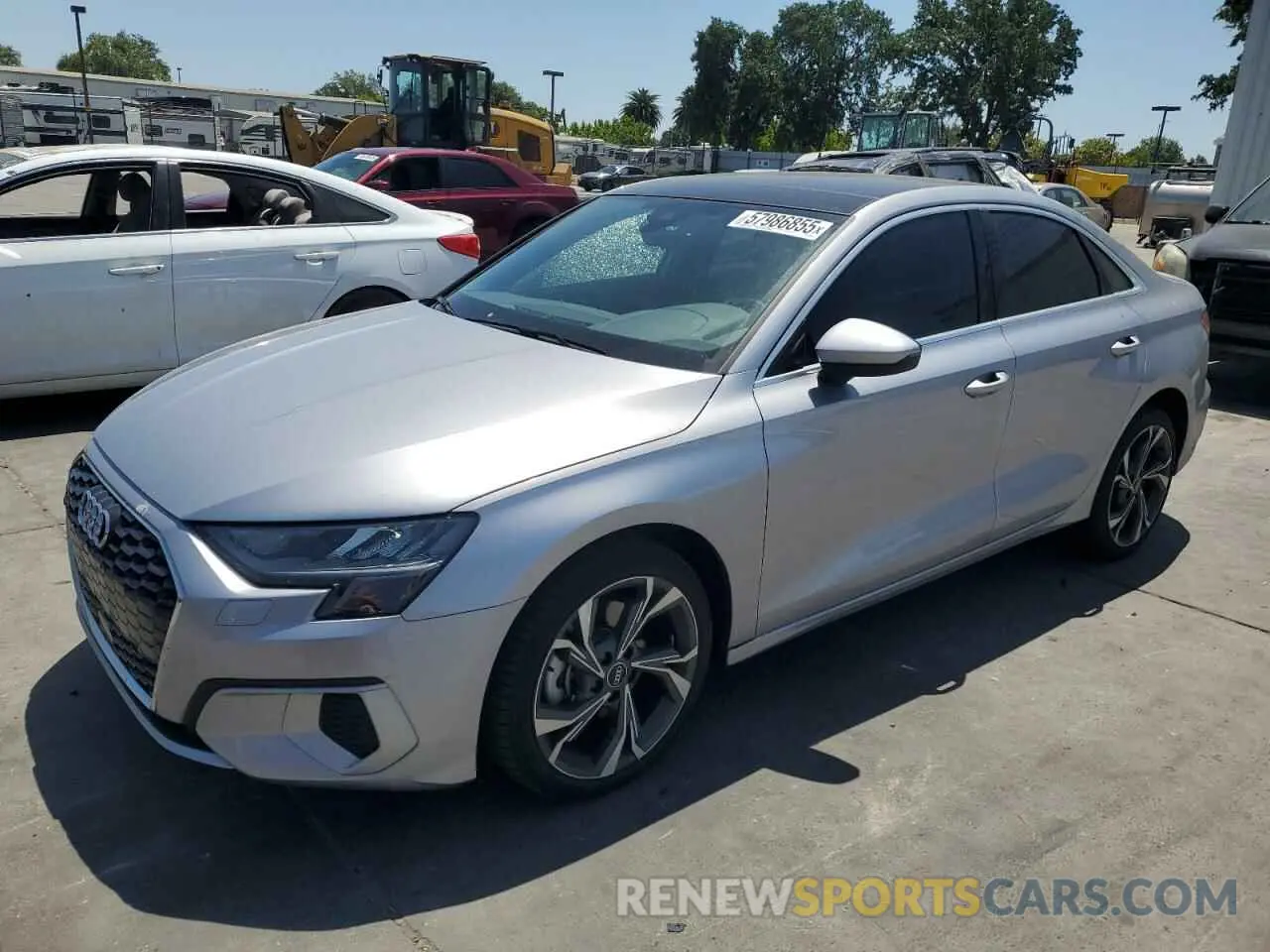 1 fotografías del automóvil dañado WAUGUDGY1NA066299 AUDI A3 2022