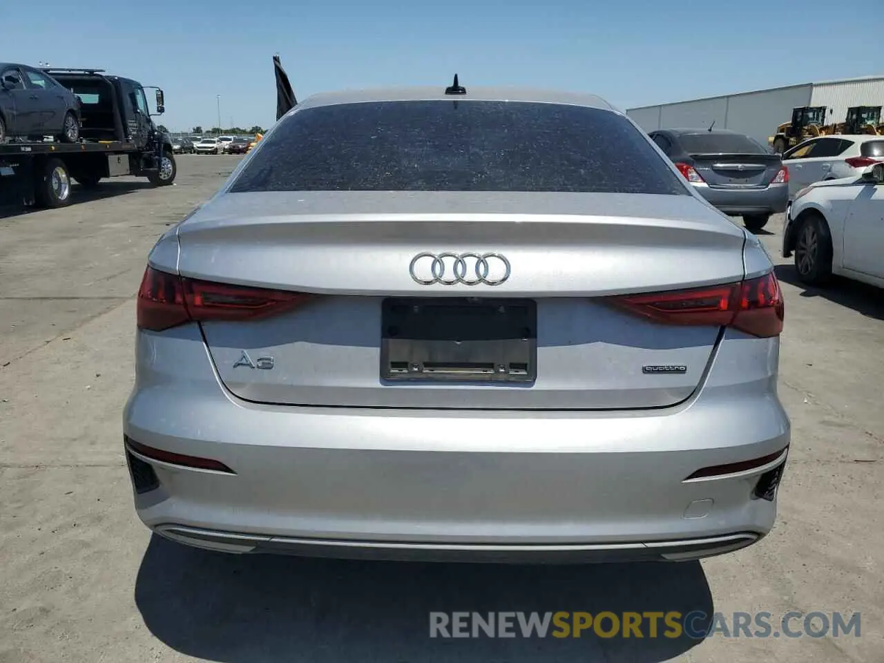 6 fotografías del automóvil dañado WAUGUDGY1NA066299 AUDI A3 2022
