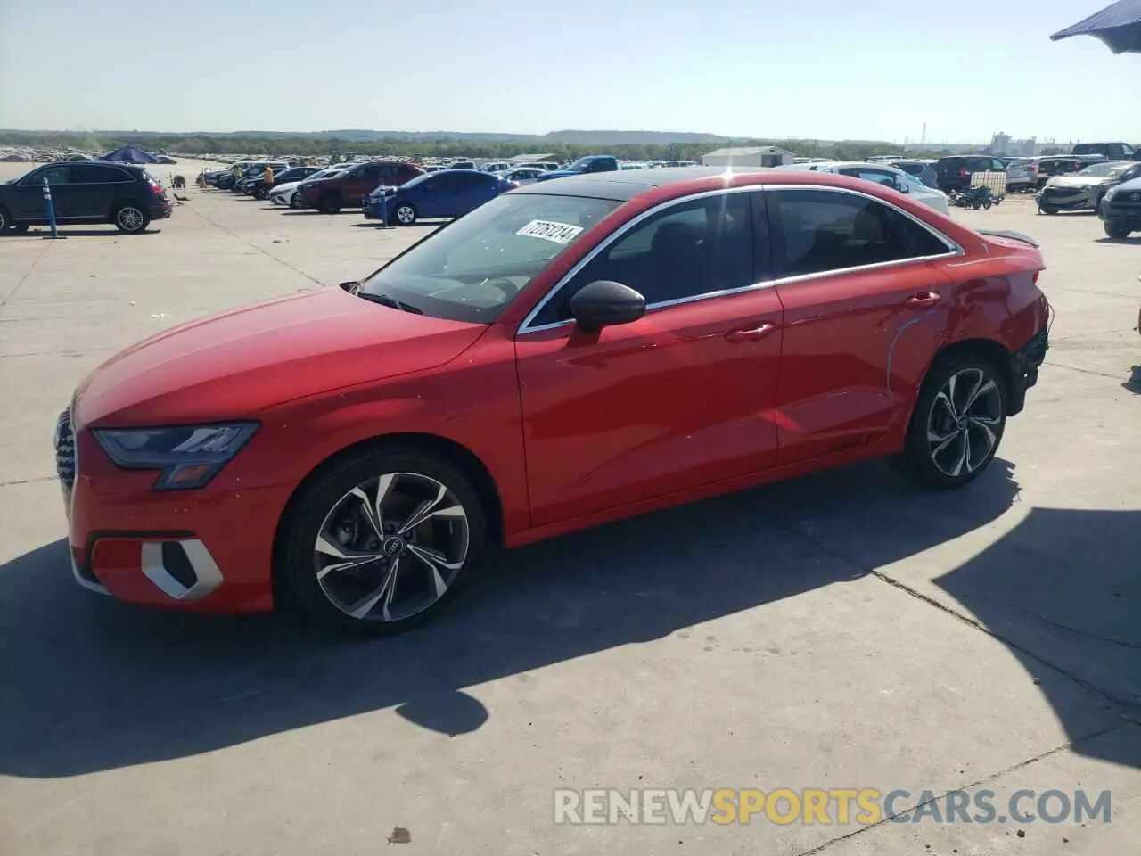 1 fotografías del automóvil dañado WAUGUDGY2NA088652 AUDI A3 2022