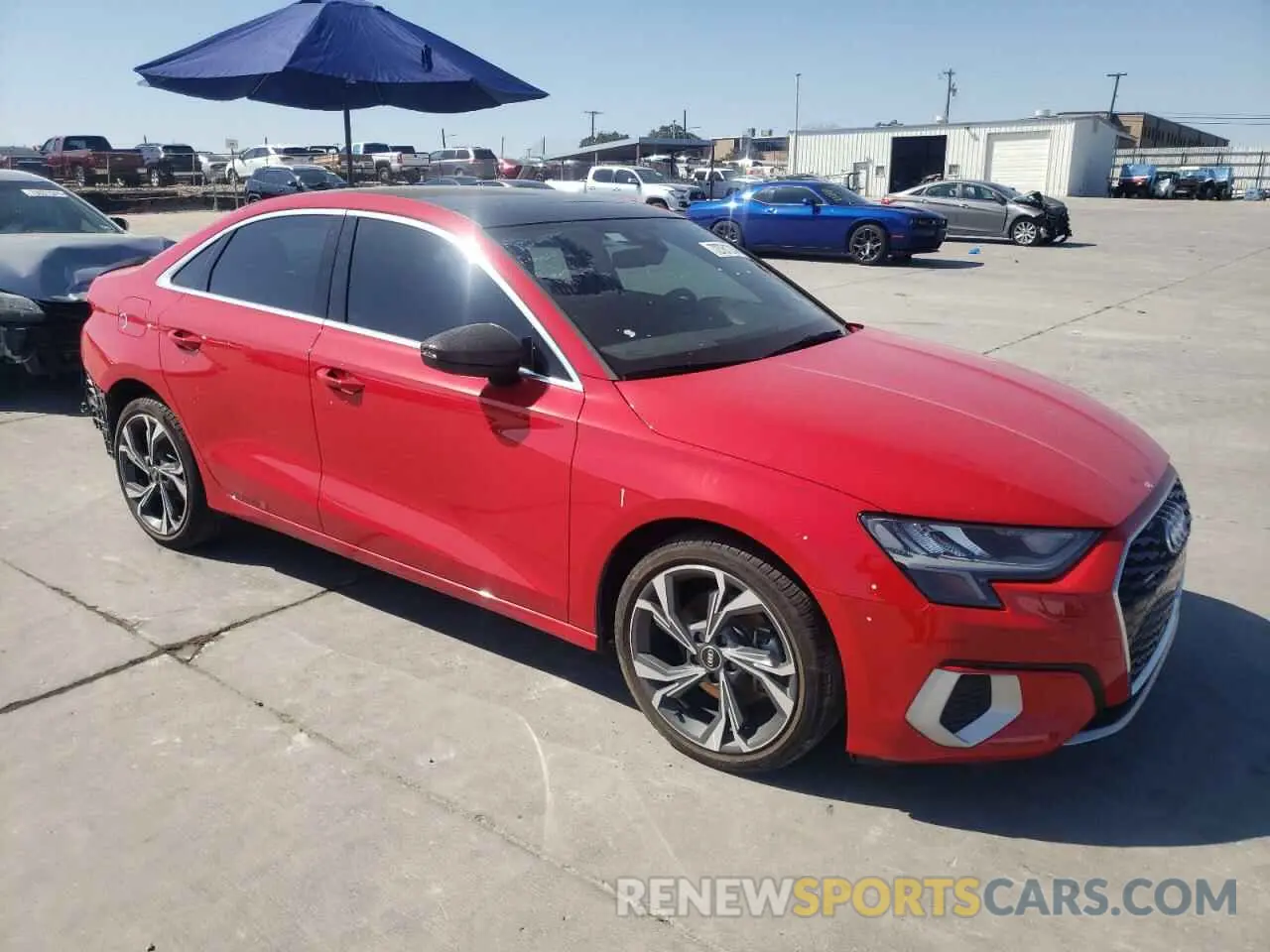 4 fotografías del automóvil dañado WAUGUDGY2NA088652 AUDI A3 2022