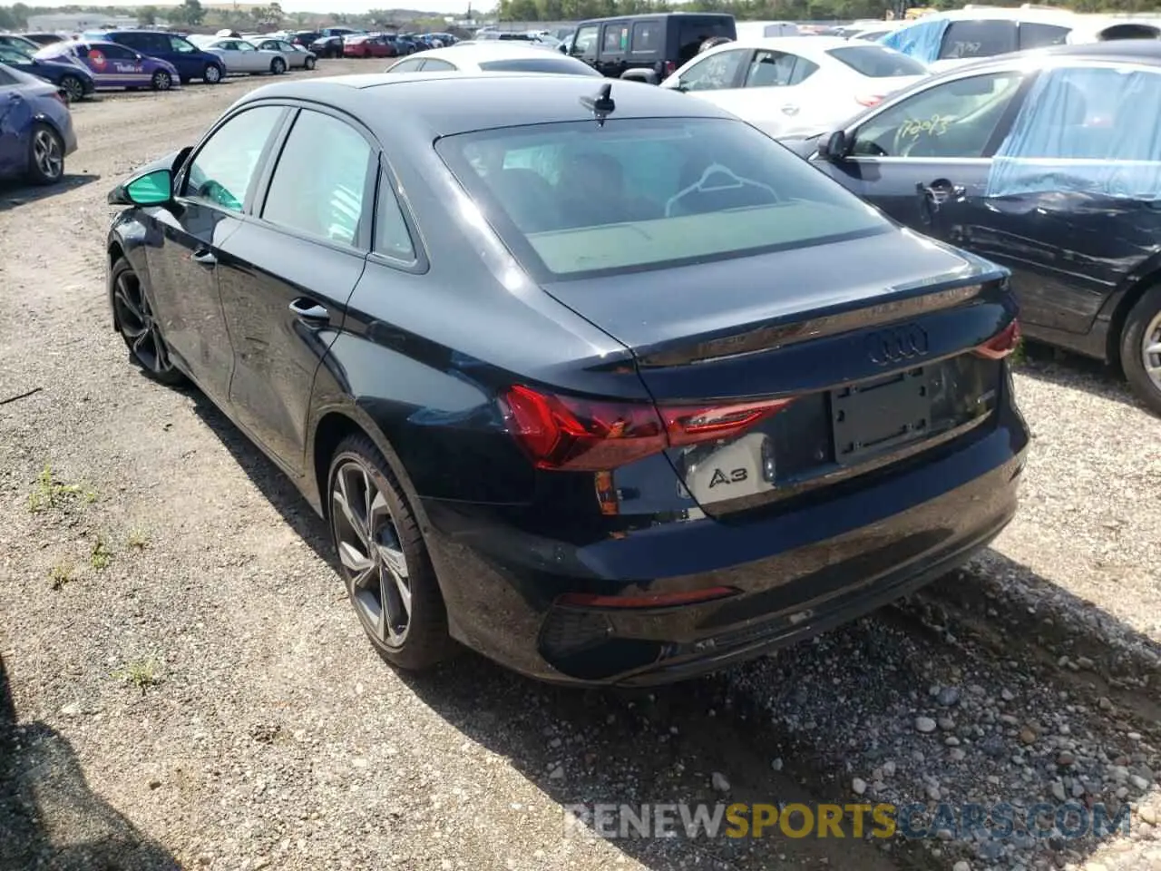 3 fotografías del automóvil dañado WAUHUDGY5NA030880 AUDI A3 2022