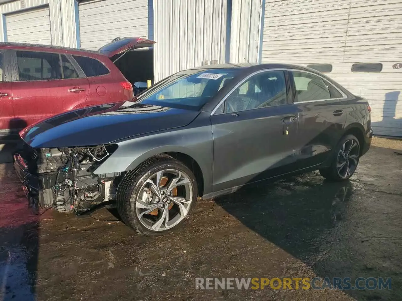 1 fotografías del automóvil dañado WAUJUDGYXNA057669 AUDI A3 2022