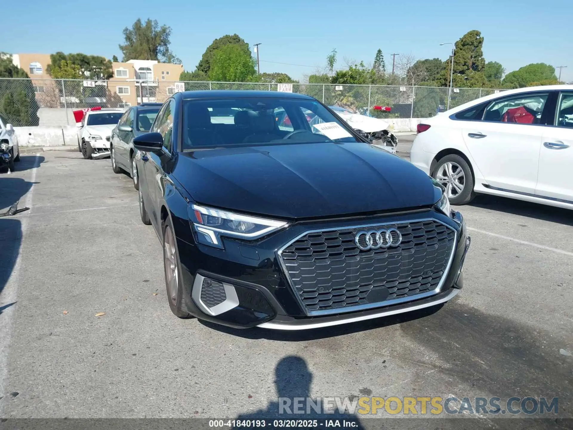 1 fotografías del automóvil dañado WAUAUDGY1PA037278 AUDI A3 2023
