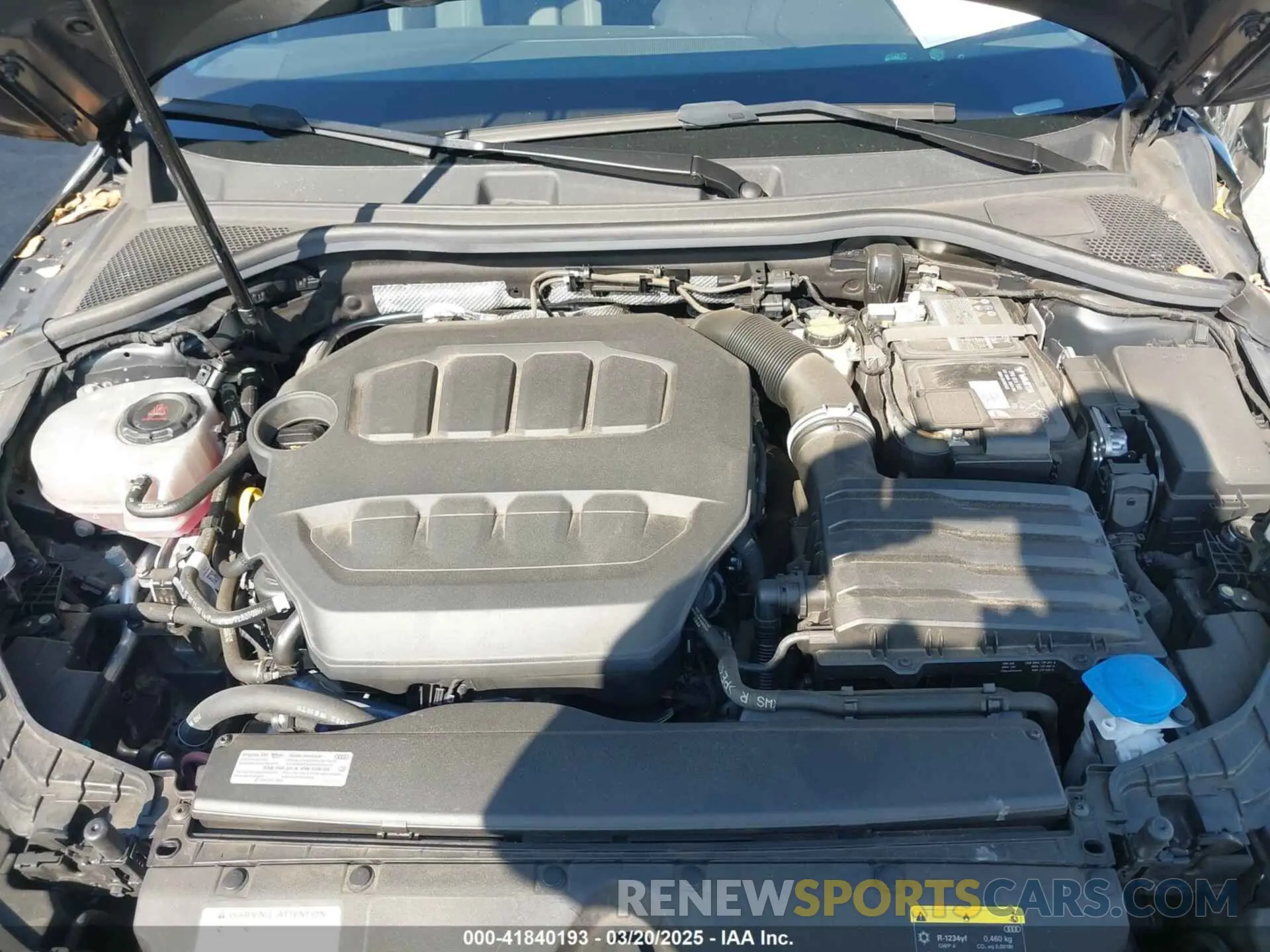 10 fotografías del automóvil dañado WAUAUDGY1PA037278 AUDI A3 2023