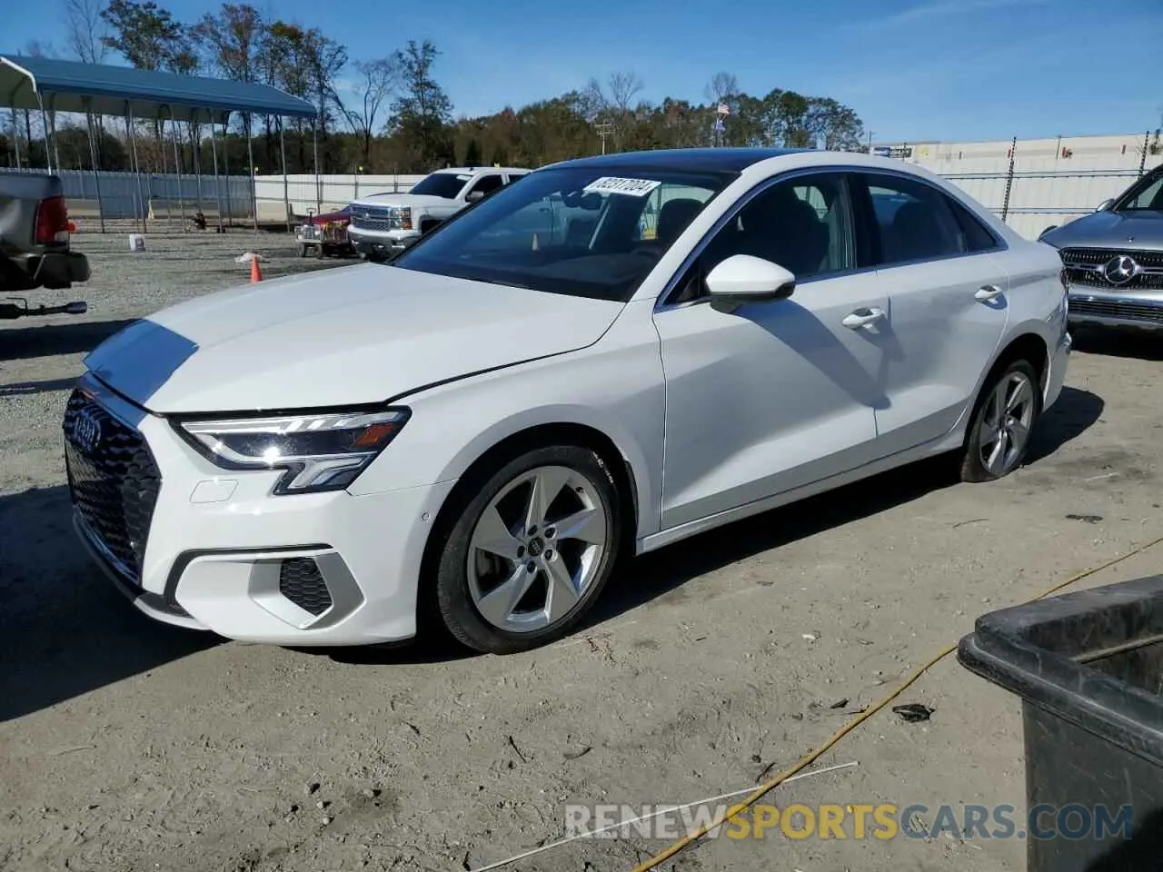 1 fotografías del automóvil dañado WAUAUDGY1PA039208 AUDI A3 2023