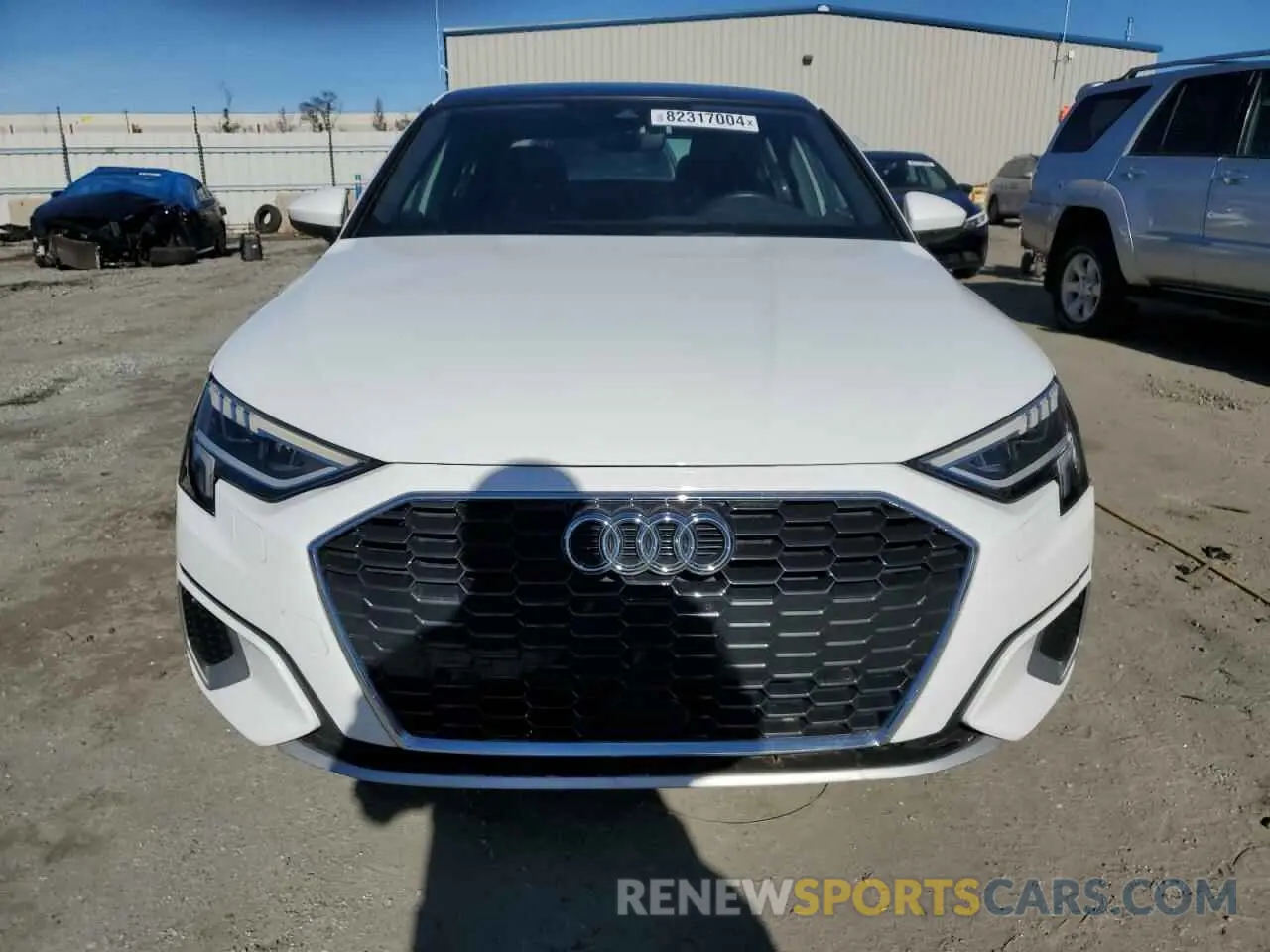 5 fotografías del automóvil dañado WAUAUDGY1PA039208 AUDI A3 2023