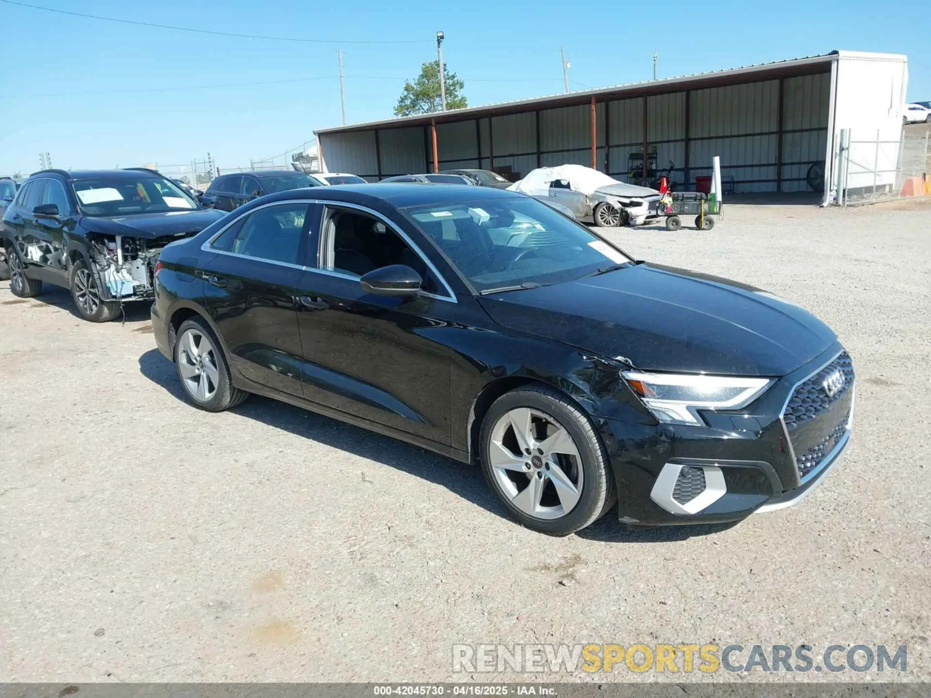 1 fotografías del automóvil dañado WAUAUDGY1PA070894 AUDI A3 2023