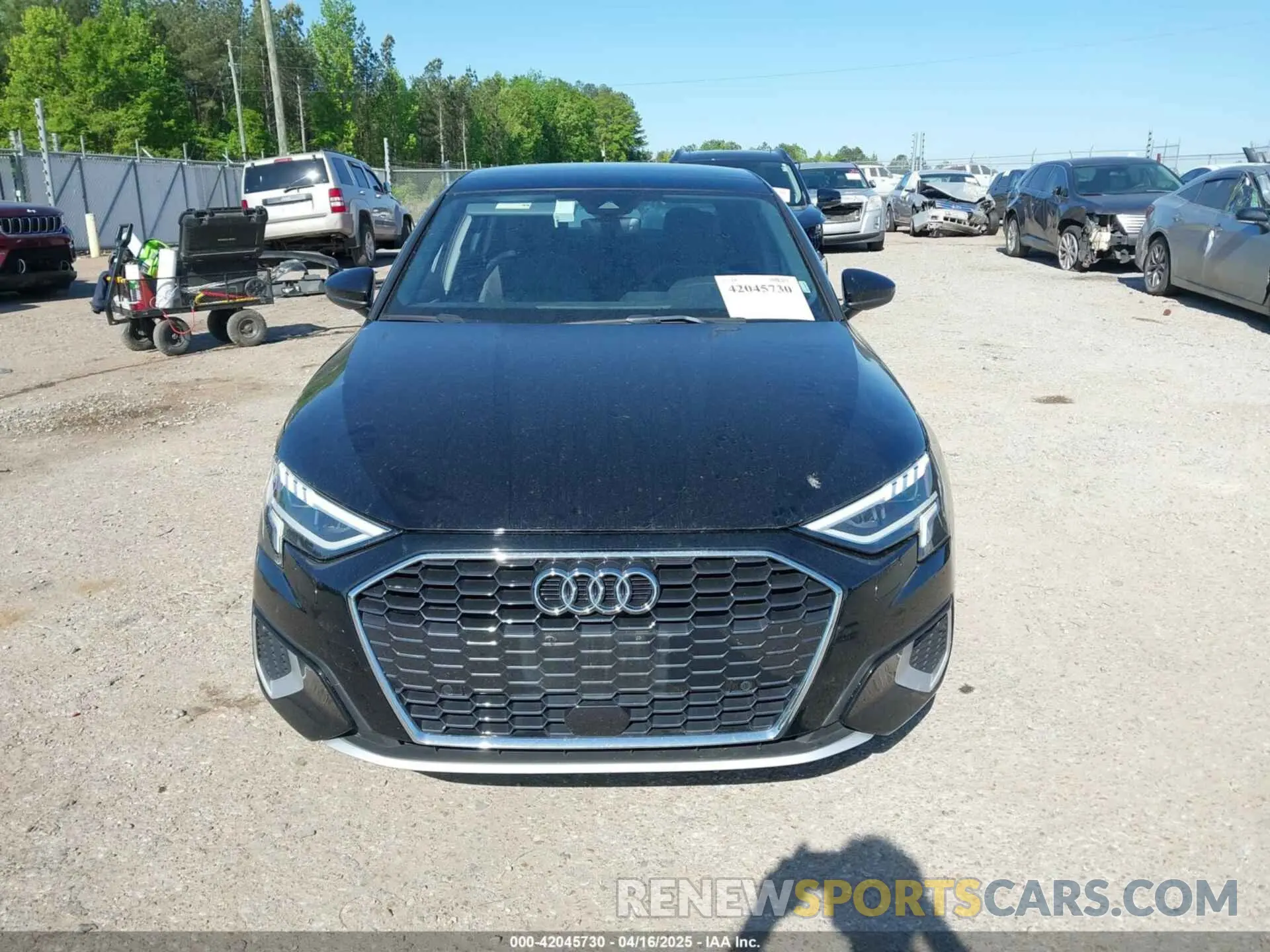 12 fotografías del automóvil dañado WAUAUDGY1PA070894 AUDI A3 2023