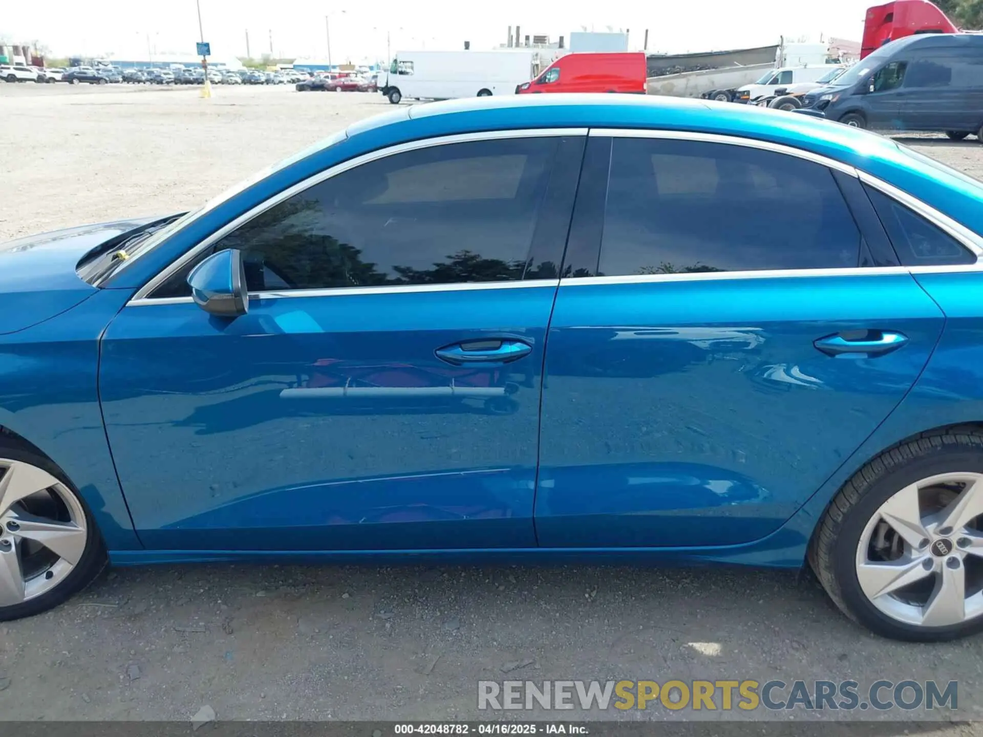 14 fotografías del automóvil dañado WAUAUDGY1PA084908 AUDI A3 2023