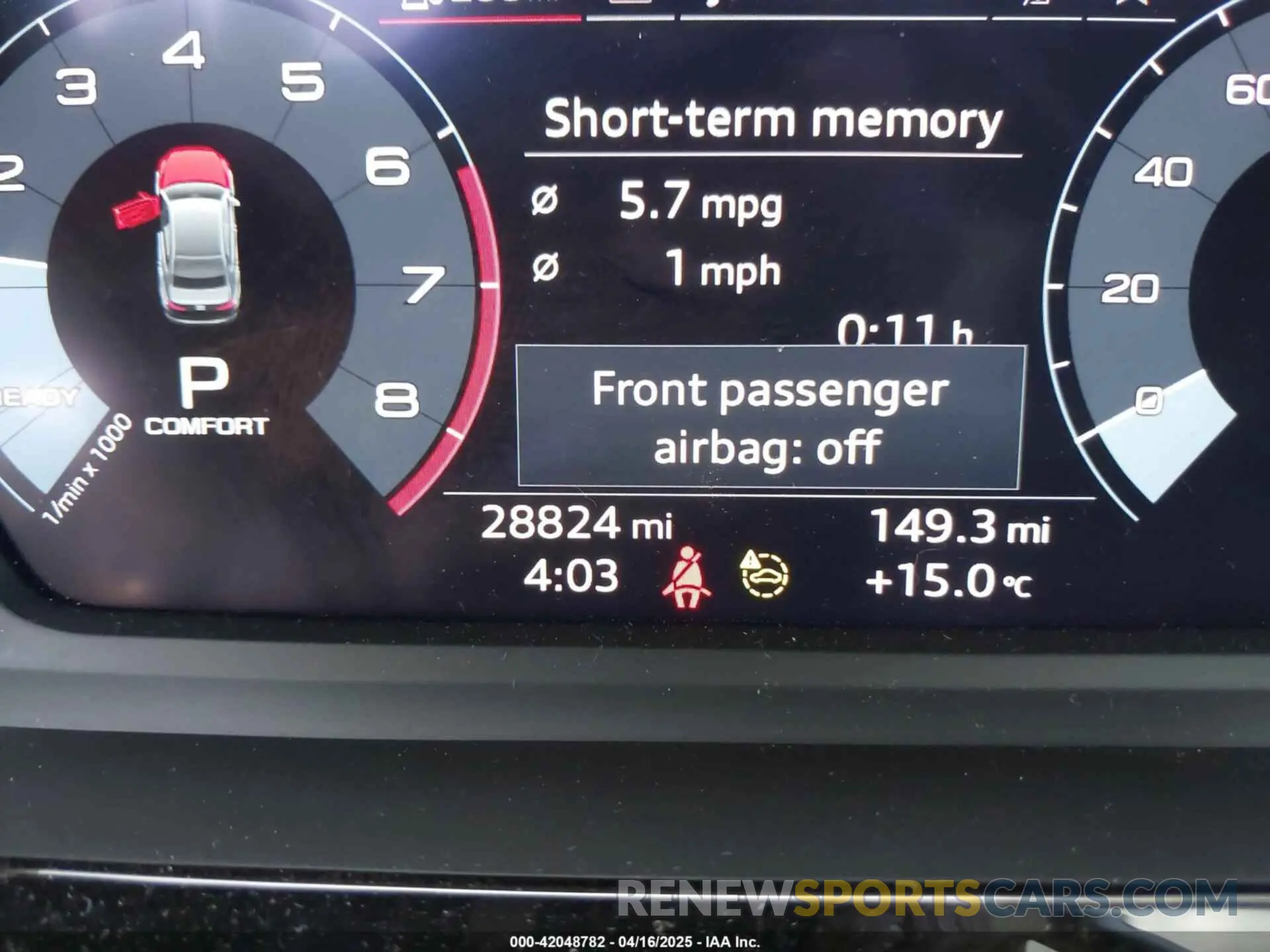 15 fotografías del automóvil dañado WAUAUDGY1PA084908 AUDI A3 2023