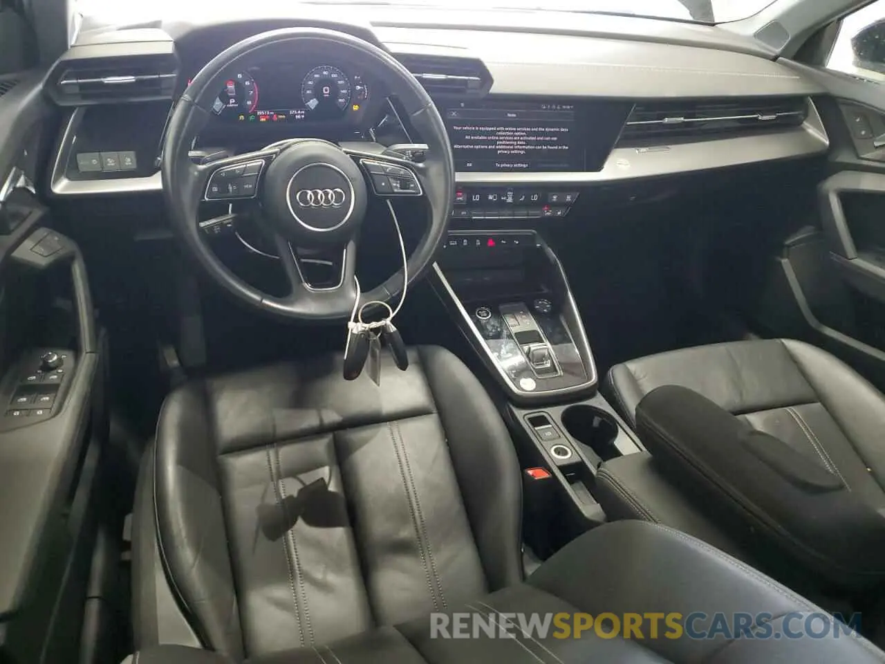 8 fotografías del automóvil dañado WAUAUDGY1PA108091 AUDI A3 2023