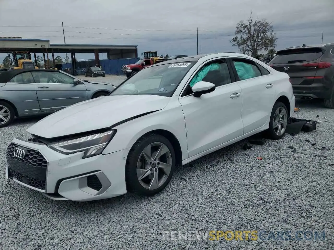 1 fotografías del automóvil dañado WAUAUDGY2PA085243 AUDI A3 2023