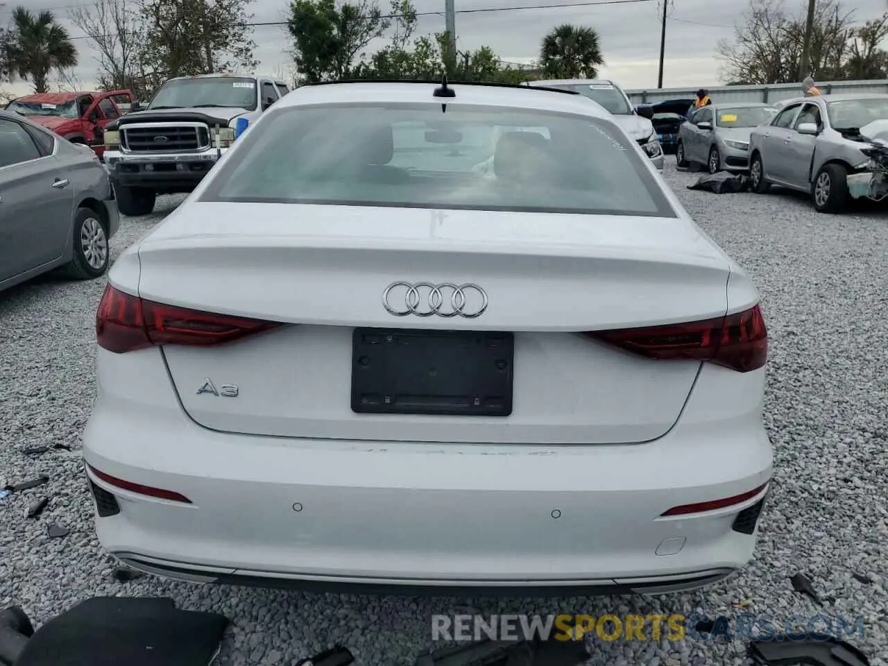 6 fotografías del automóvil dañado WAUAUDGY2PA085243 AUDI A3 2023
