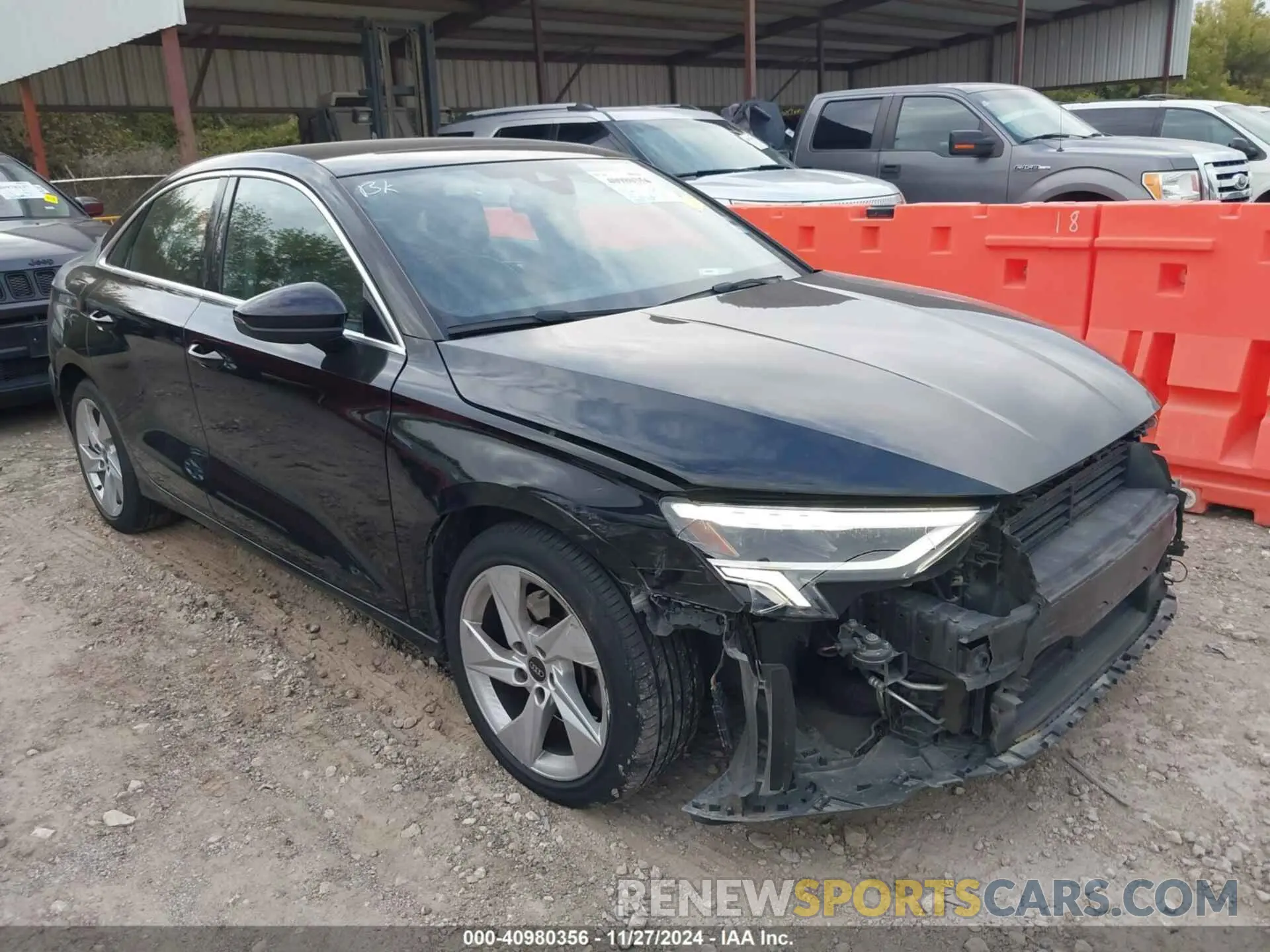 1 fotografías del automóvil dañado WAUAUDGY2PA091270 AUDI A3 2023
