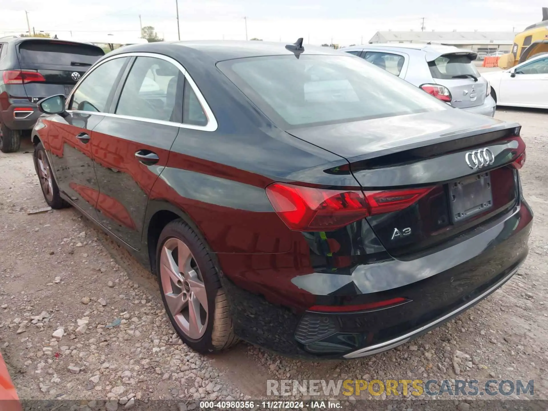 3 fotografías del automóvil dañado WAUAUDGY2PA091270 AUDI A3 2023