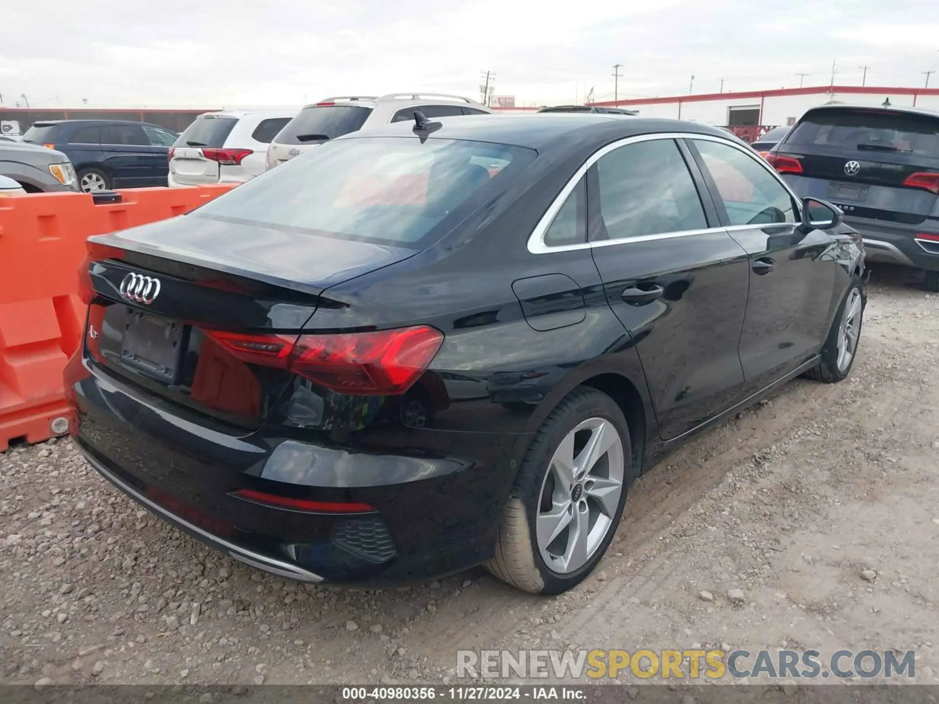 4 fotografías del automóvil dañado WAUAUDGY2PA091270 AUDI A3 2023