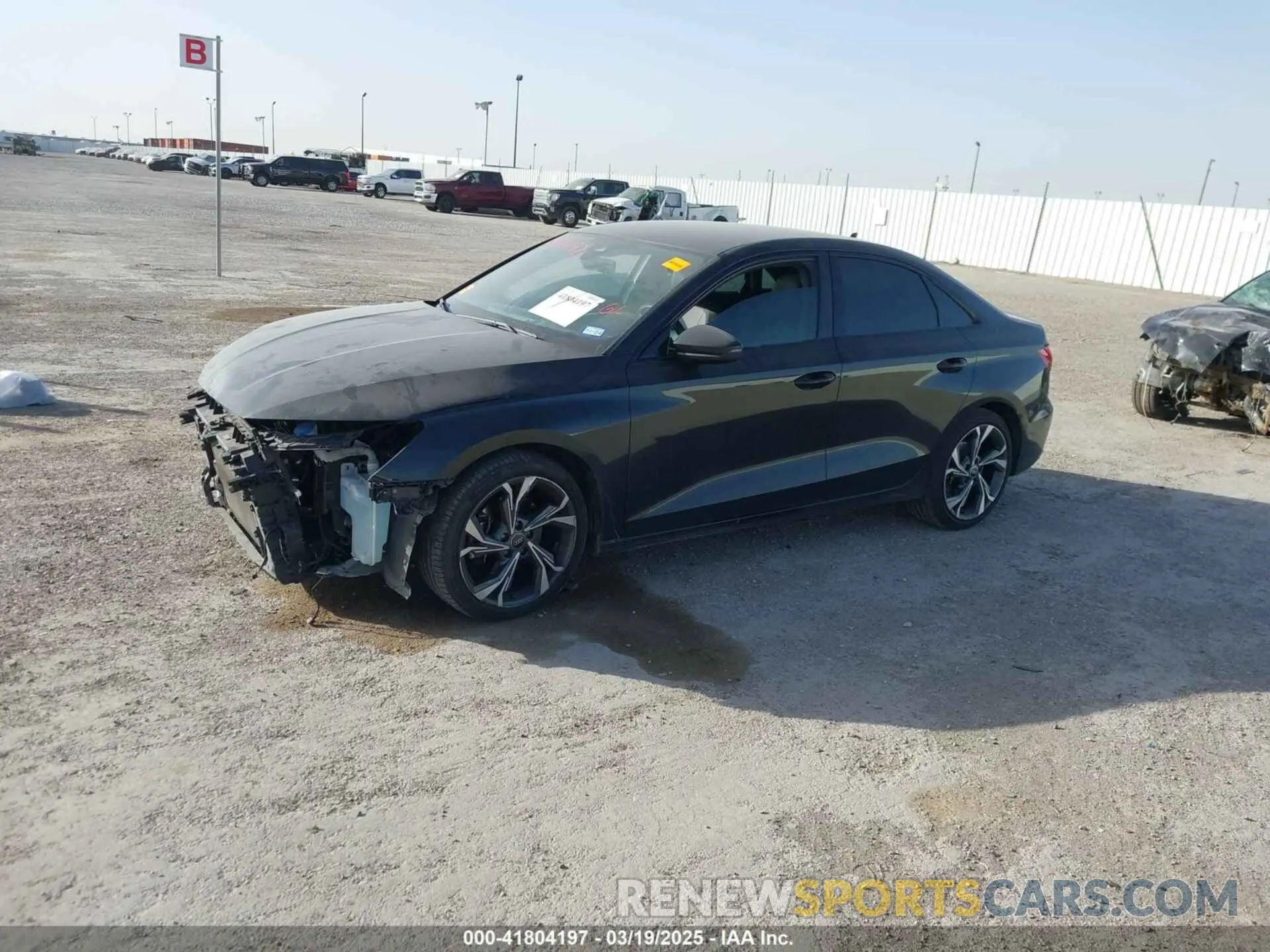 15 fotografías del automóvil dañado WAUAUDGY3PA040523 AUDI A3 2023