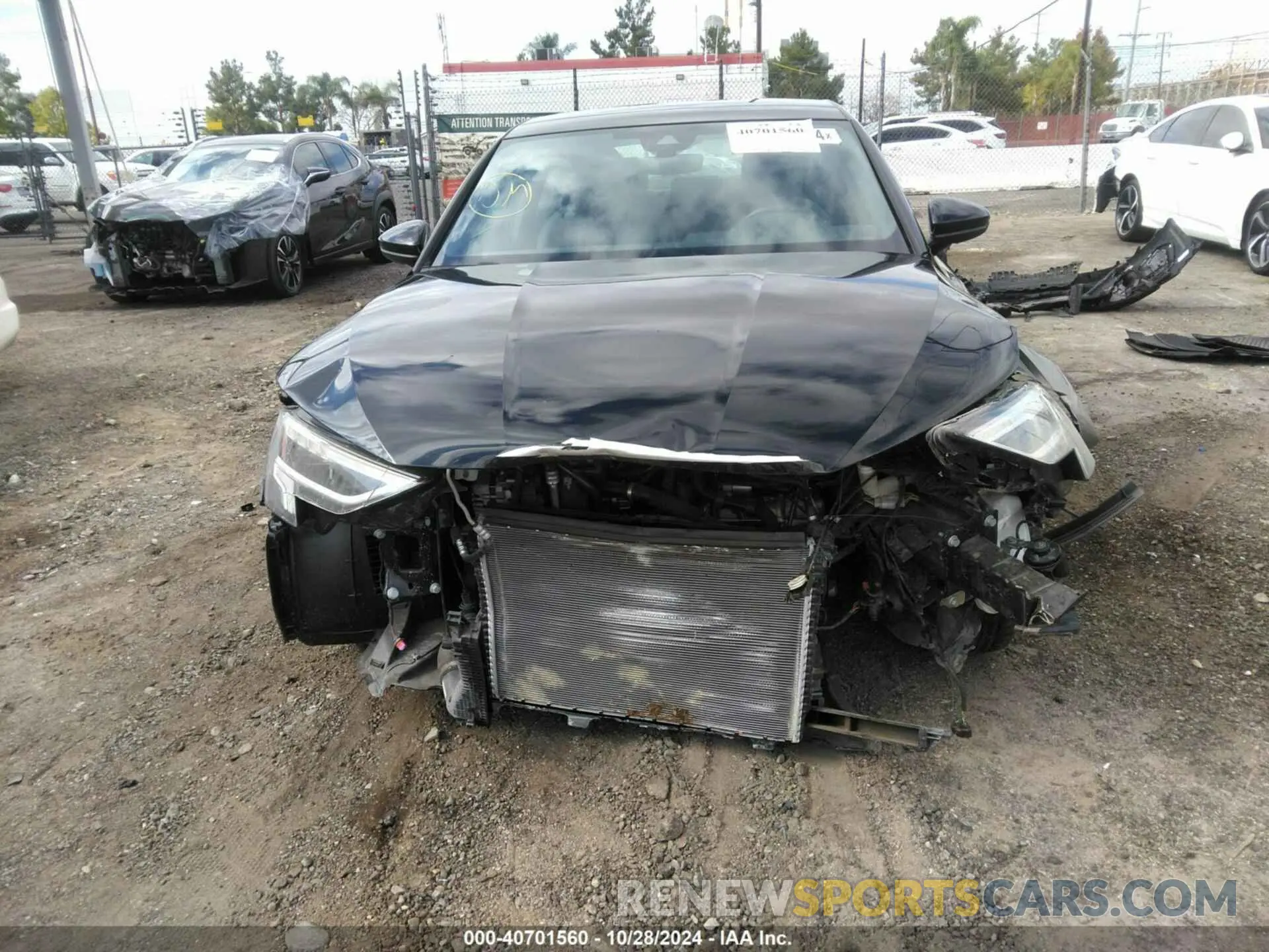 13 fotografías del automóvil dañado WAUAUDGY3PA051084 AUDI A3 2023