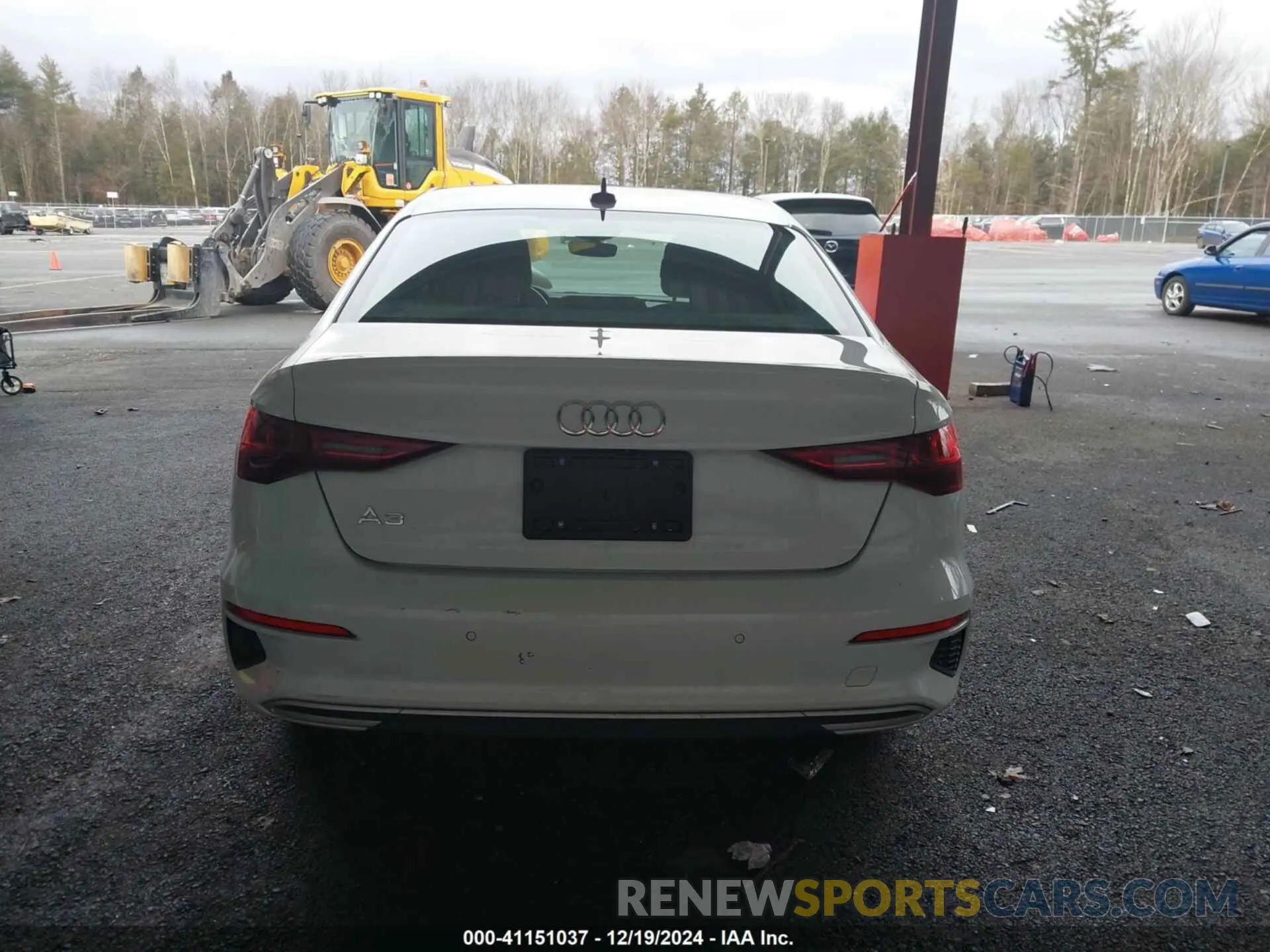 17 fotografías del automóvil dañado WAUAUDGY4PA039929 AUDI A3 2023