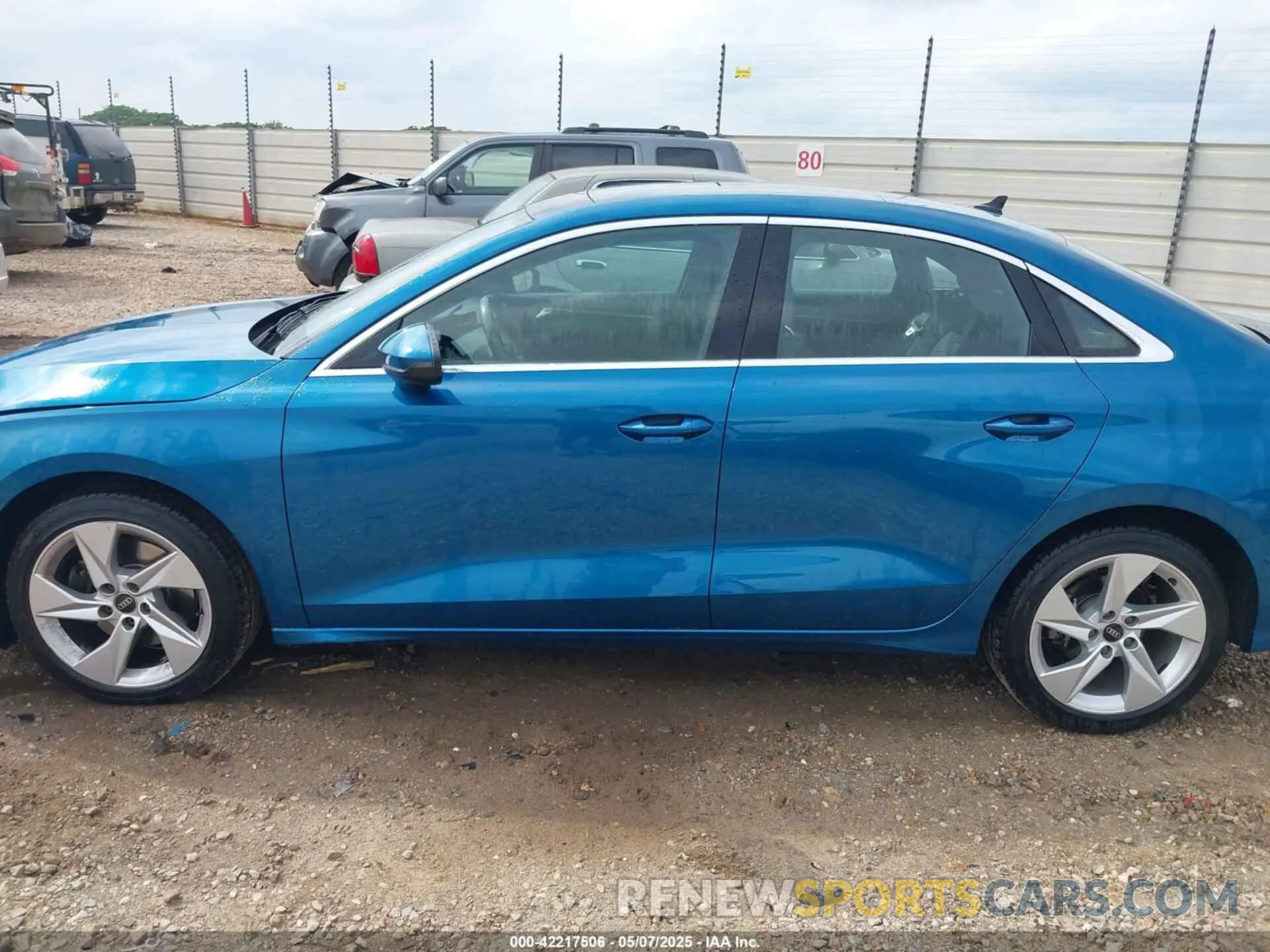 14 fotografías del automóvil dañado WAUAUDGY4PA101569 AUDI A3 2023