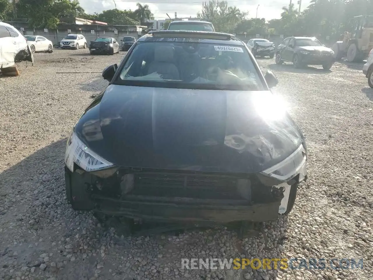 5 fotografías del automóvil dañado WAUAUDGY5PA040071 AUDI A3 2023