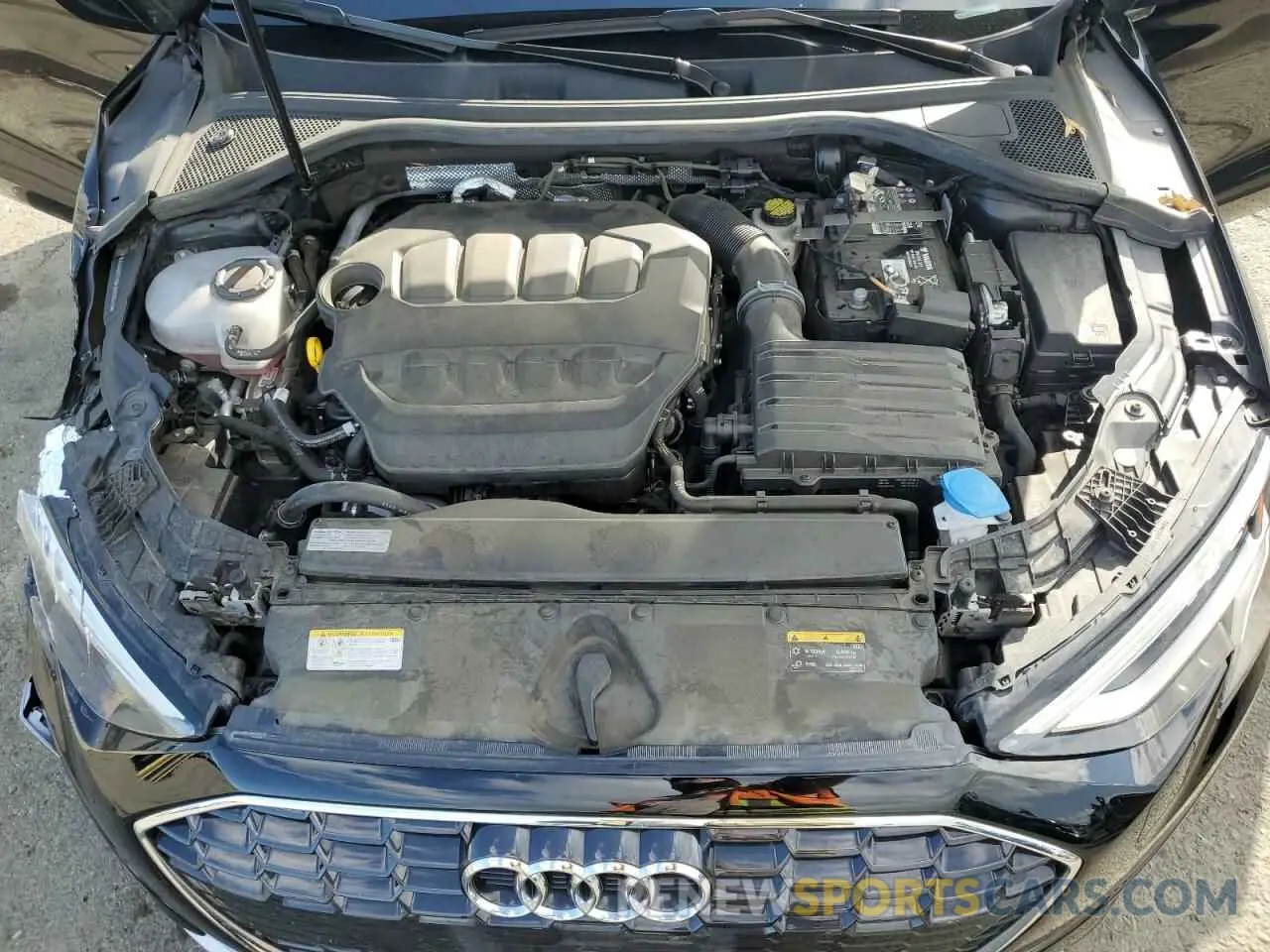 11 fotografías del automóvil dañado WAUAUDGY5PA059543 AUDI A3 2023