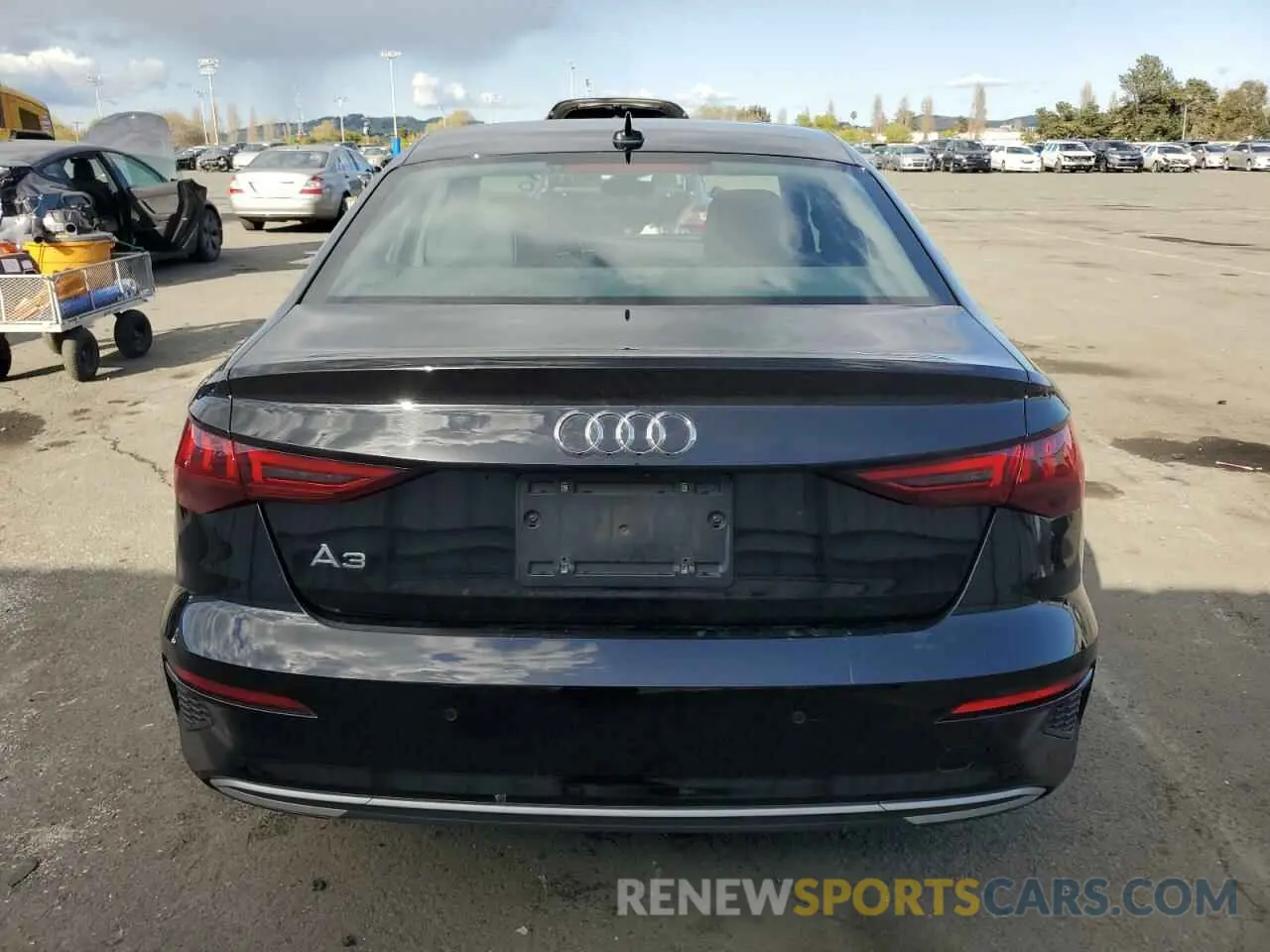 6 fotografías del automóvil dañado WAUAUDGY5PA059543 AUDI A3 2023
