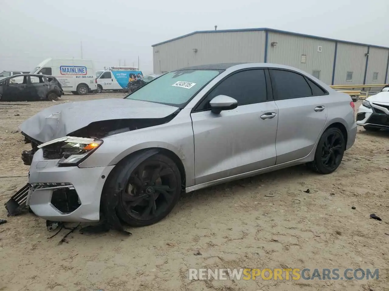 1 fotografías del automóvil dañado WAUAUDGY5PA114749 AUDI A3 2023