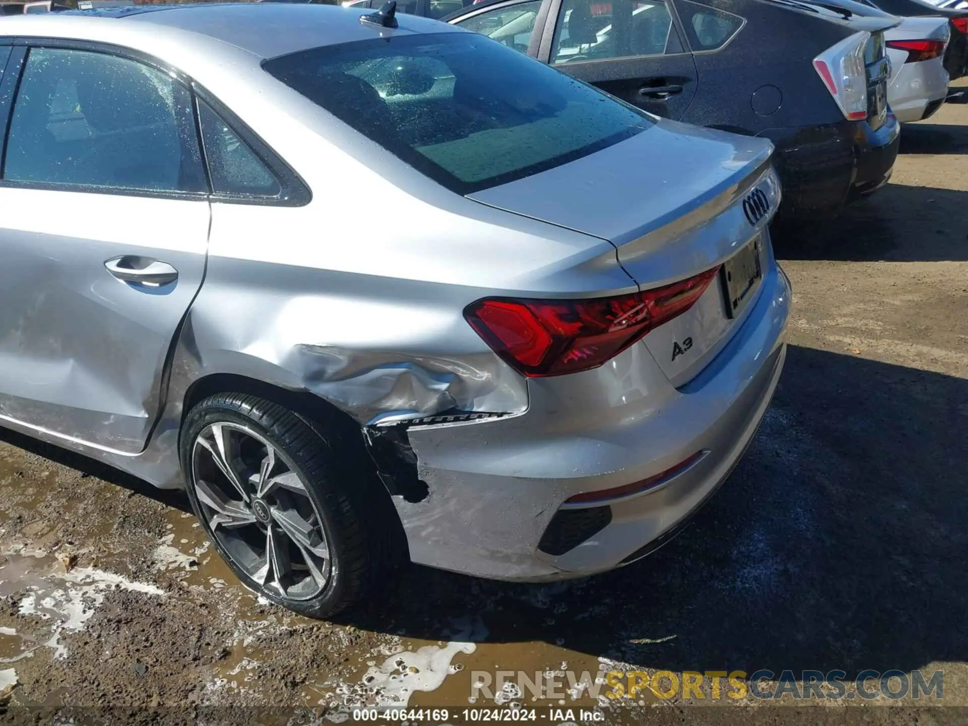 6 fotografías del automóvil dañado WAUAUDGY7PA013244 AUDI A3 2023