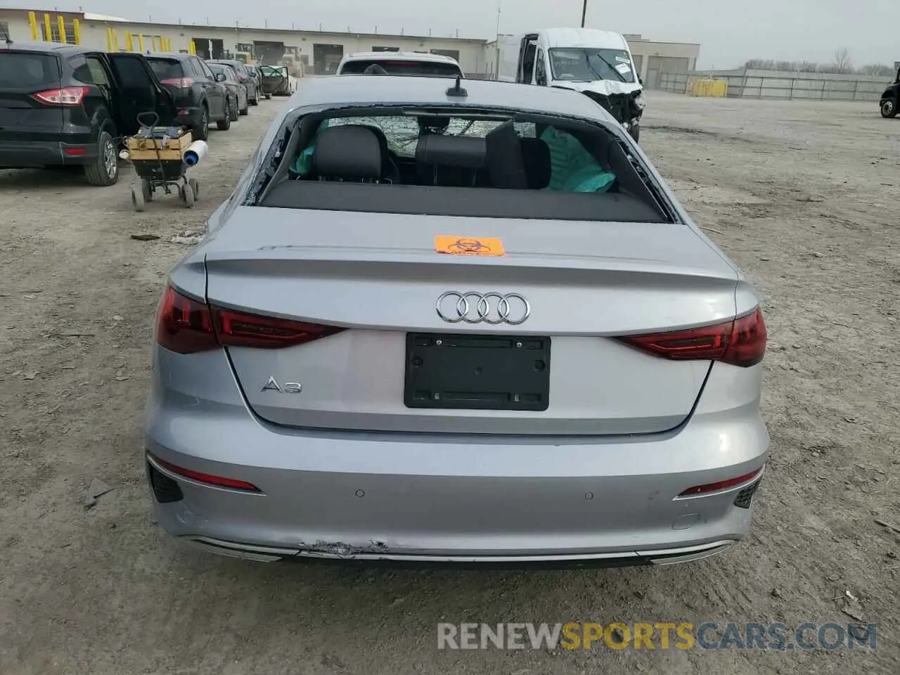 6 fotografías del automóvil dañado WAUAUDGY7PA110492 AUDI A3 2023
