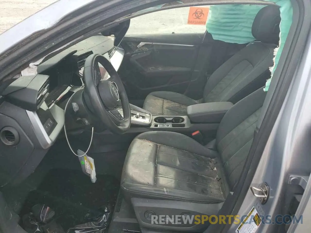 7 fotografías del automóvil dañado WAUAUDGY7PA110492 AUDI A3 2023