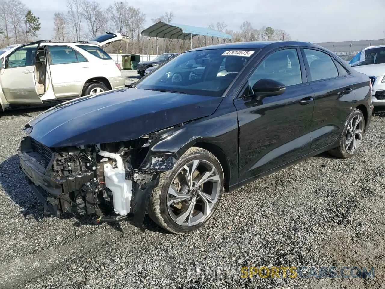 1 fotografías del automóvil dañado WAUAUDGY9PA084915 AUDI A3 2023