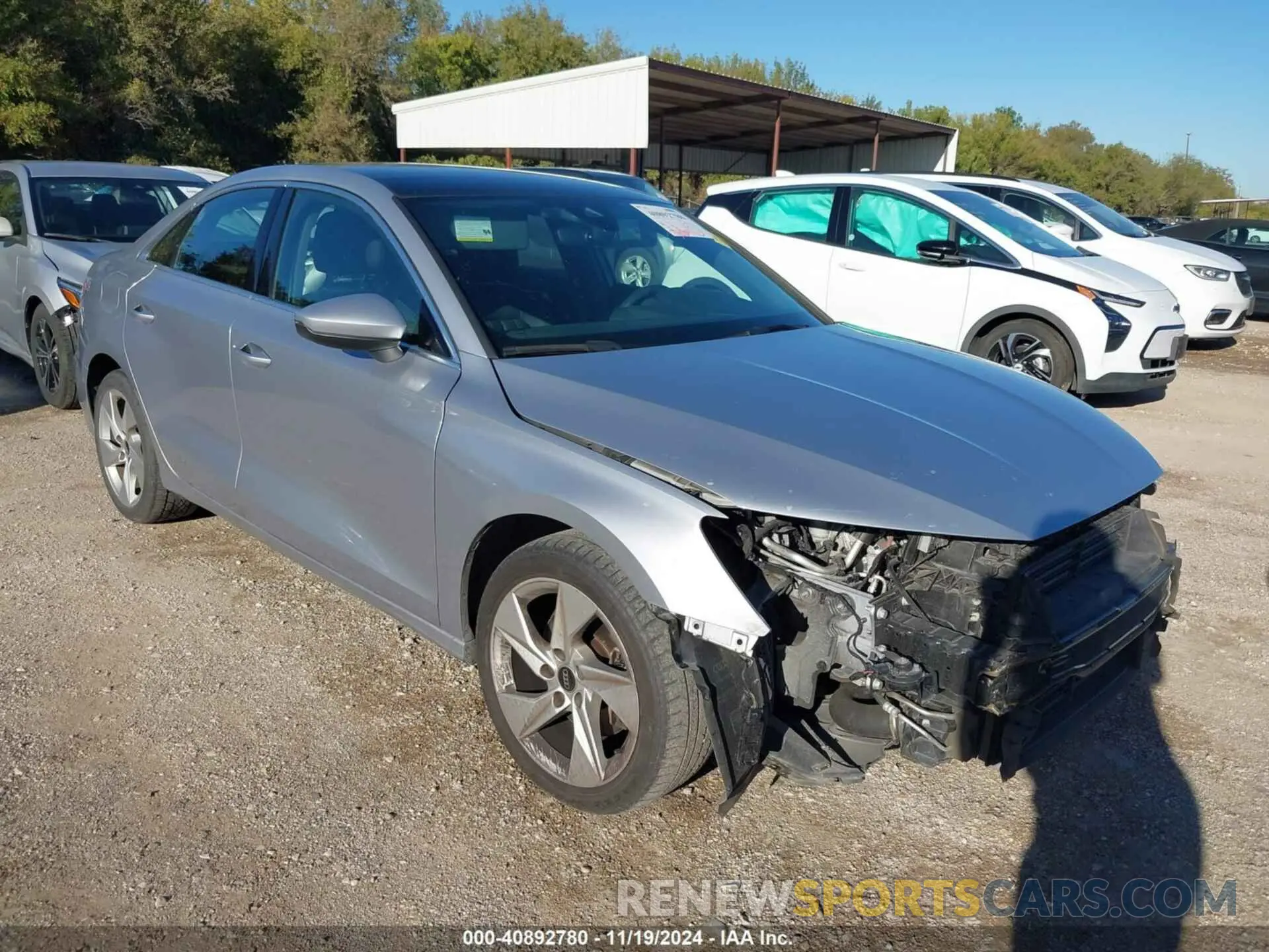 1 fotografías del automóvil dañado WAUAUDGYXPA071171 AUDI A3 2023