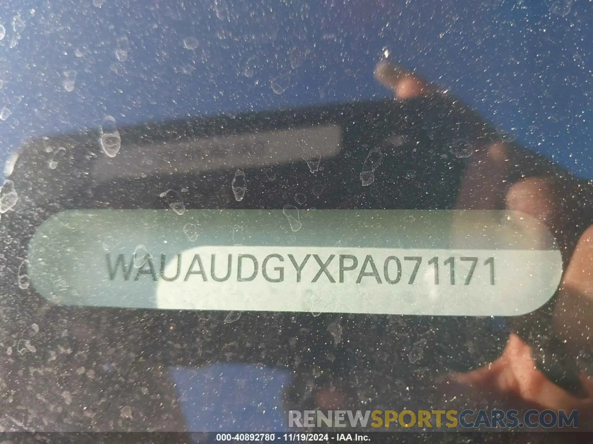 9 fotografías del automóvil dañado WAUAUDGYXPA071171 AUDI A3 2023