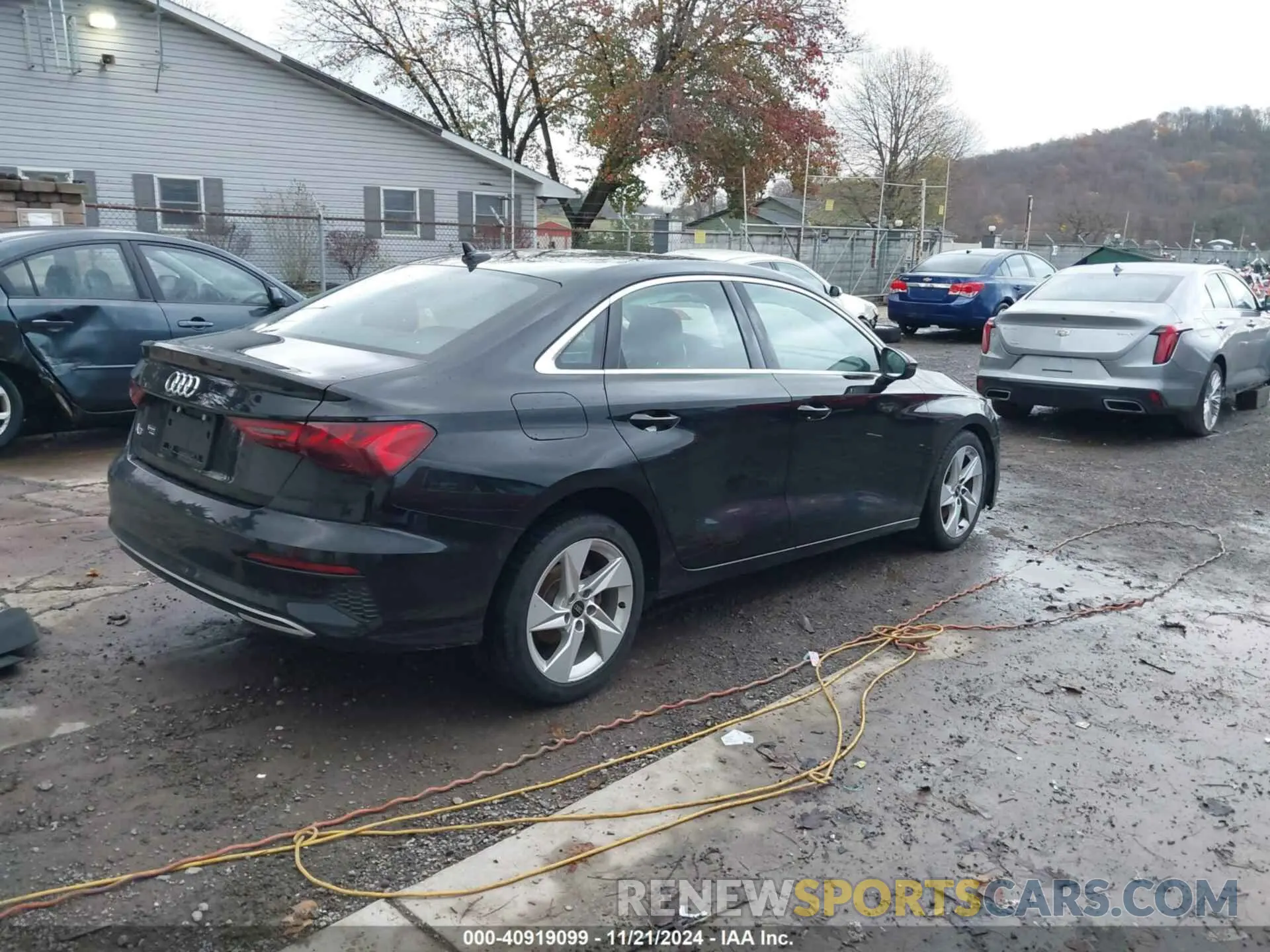 4 fotografías del automóvil dañado WAUAUDGYXPA118814 AUDI A3 2023