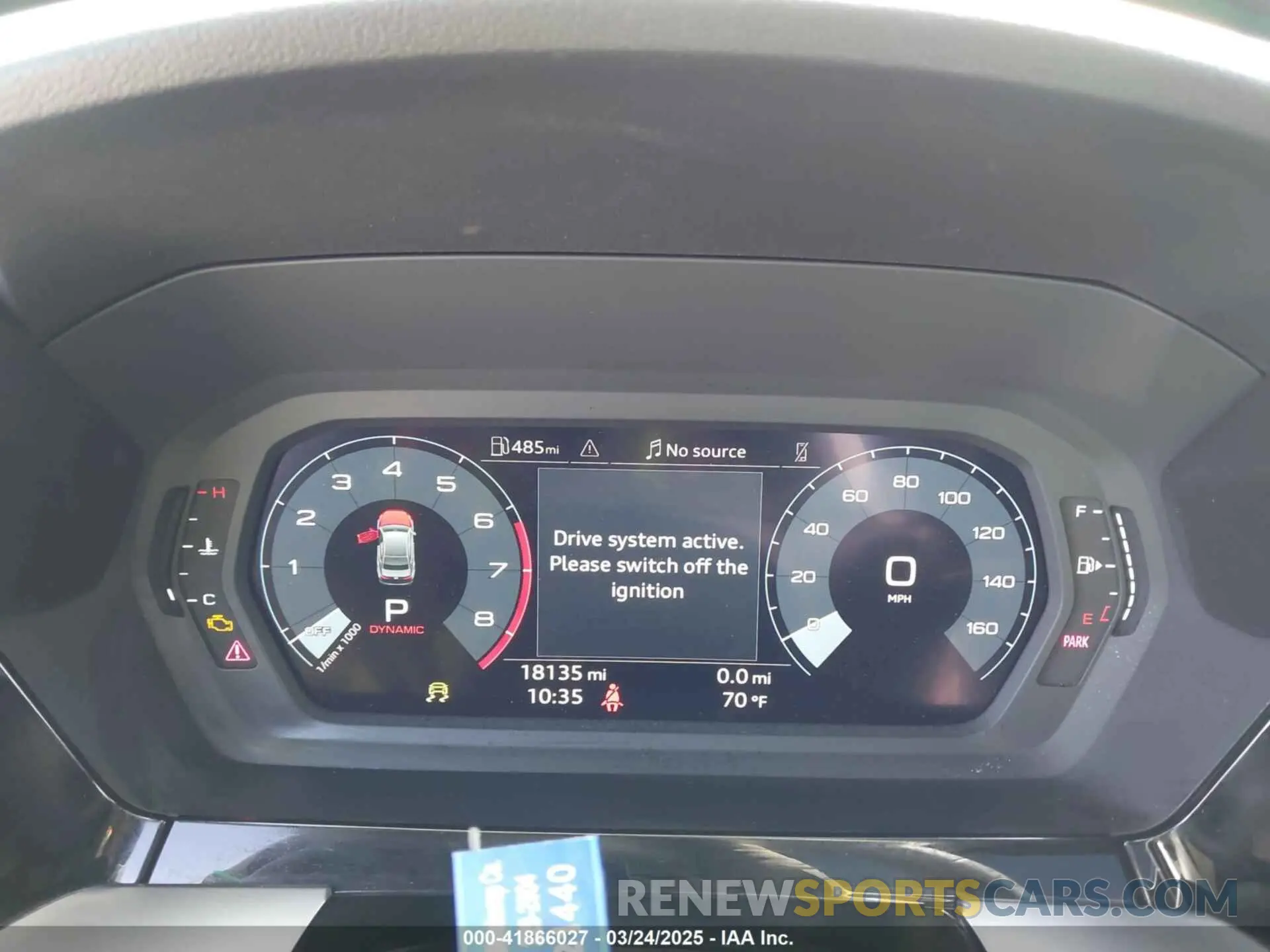 7 fotografías del automóvil dañado WAUBUDGY1PA041092 AUDI A3 2023