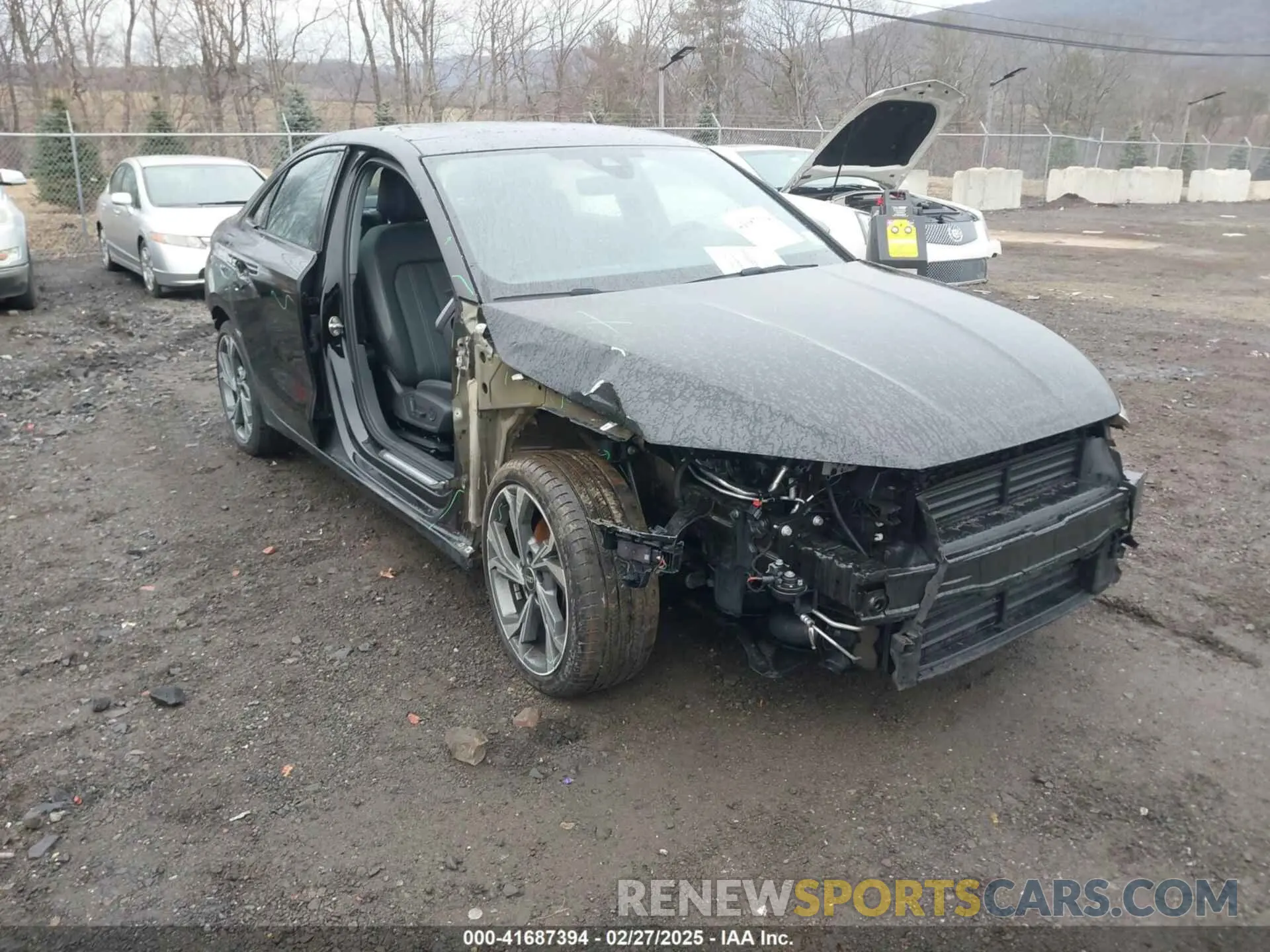 1 fotografías del automóvil dañado WAUGUDGY1PA104004 AUDI A3 2023