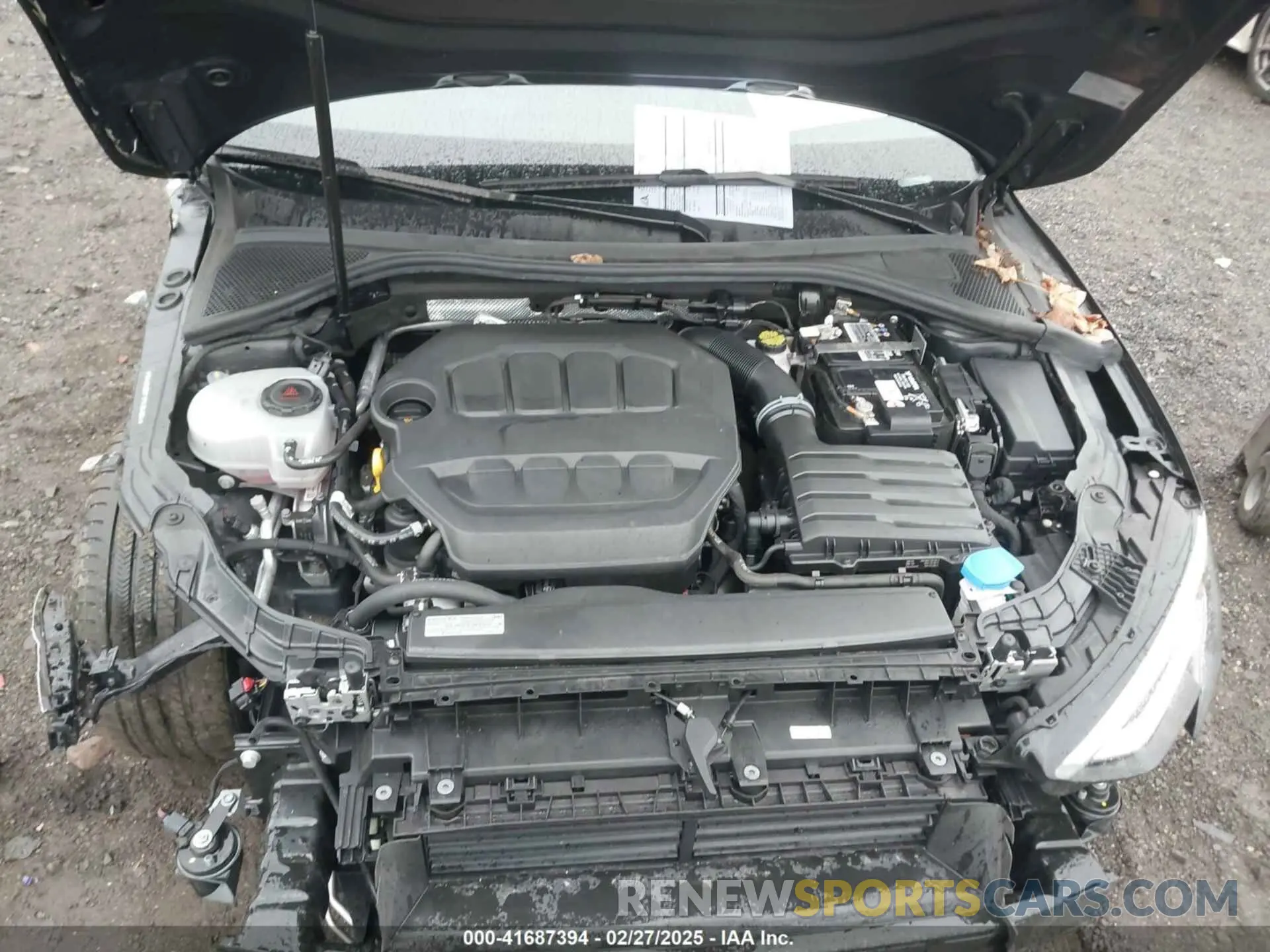10 fotografías del automóvil dañado WAUGUDGY1PA104004 AUDI A3 2023